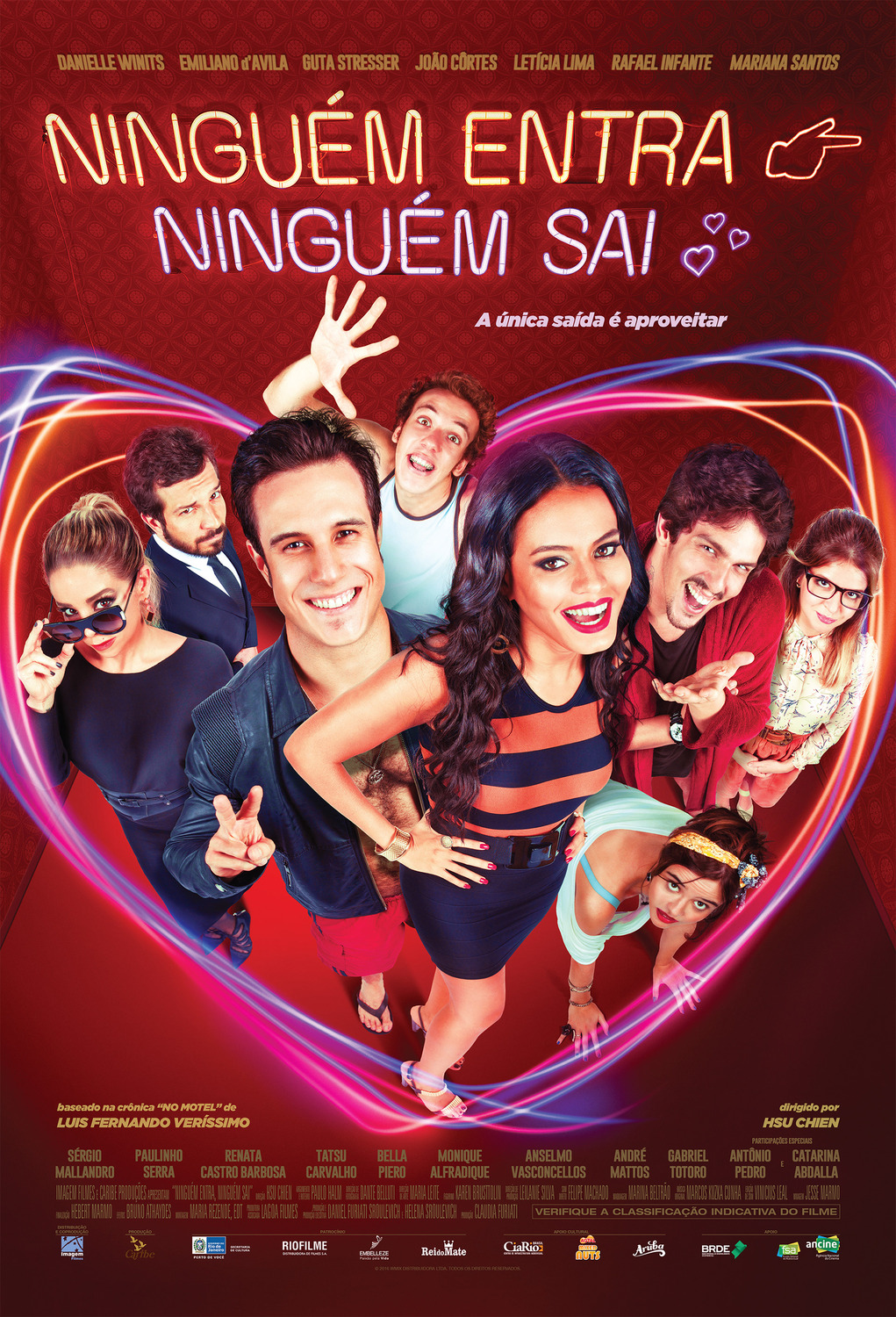 Extra Large Movie Poster Image for Ninguém Entra, Ninguém Sai 