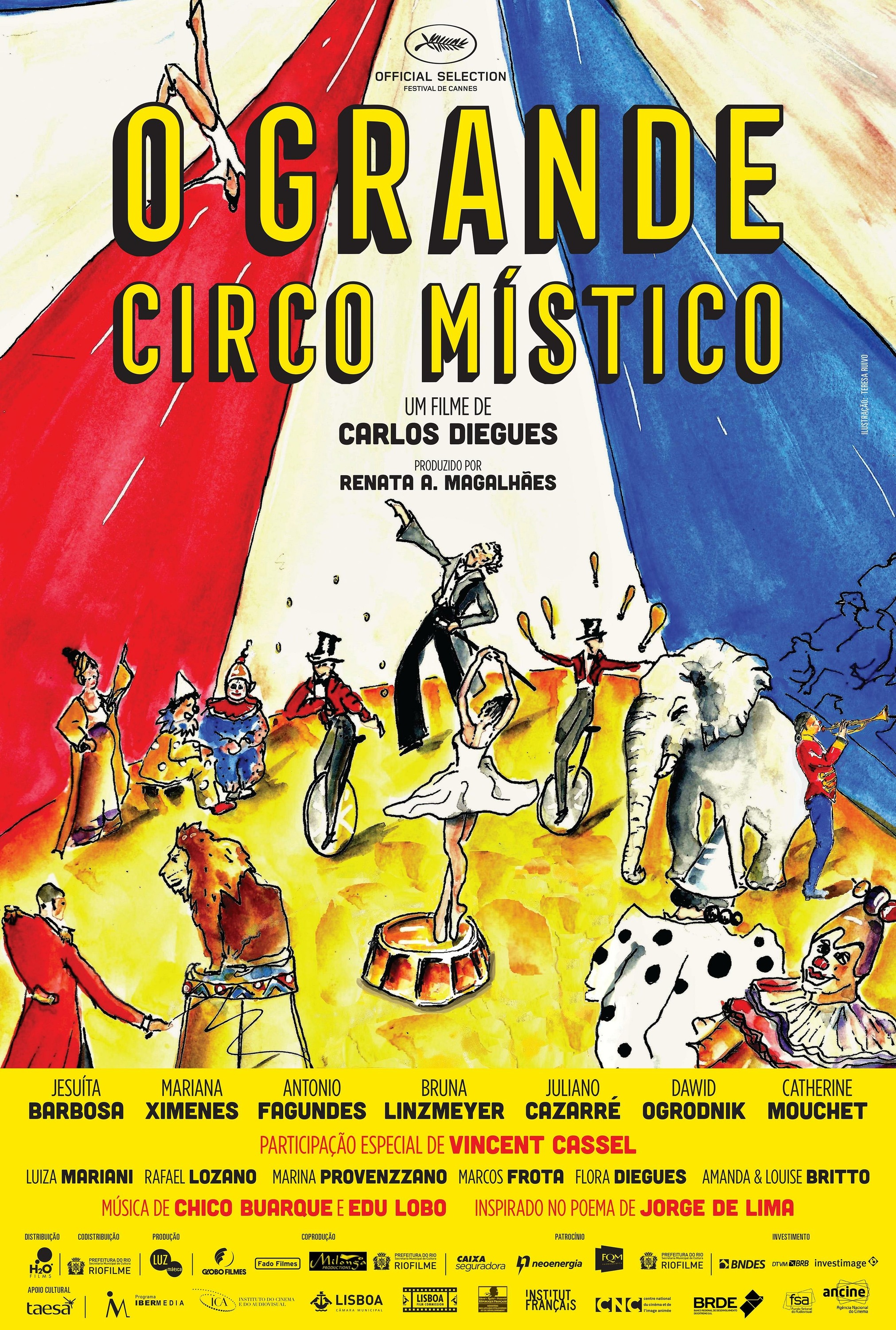 Mega Sized Movie Poster Image for O Grande Circo Místico 