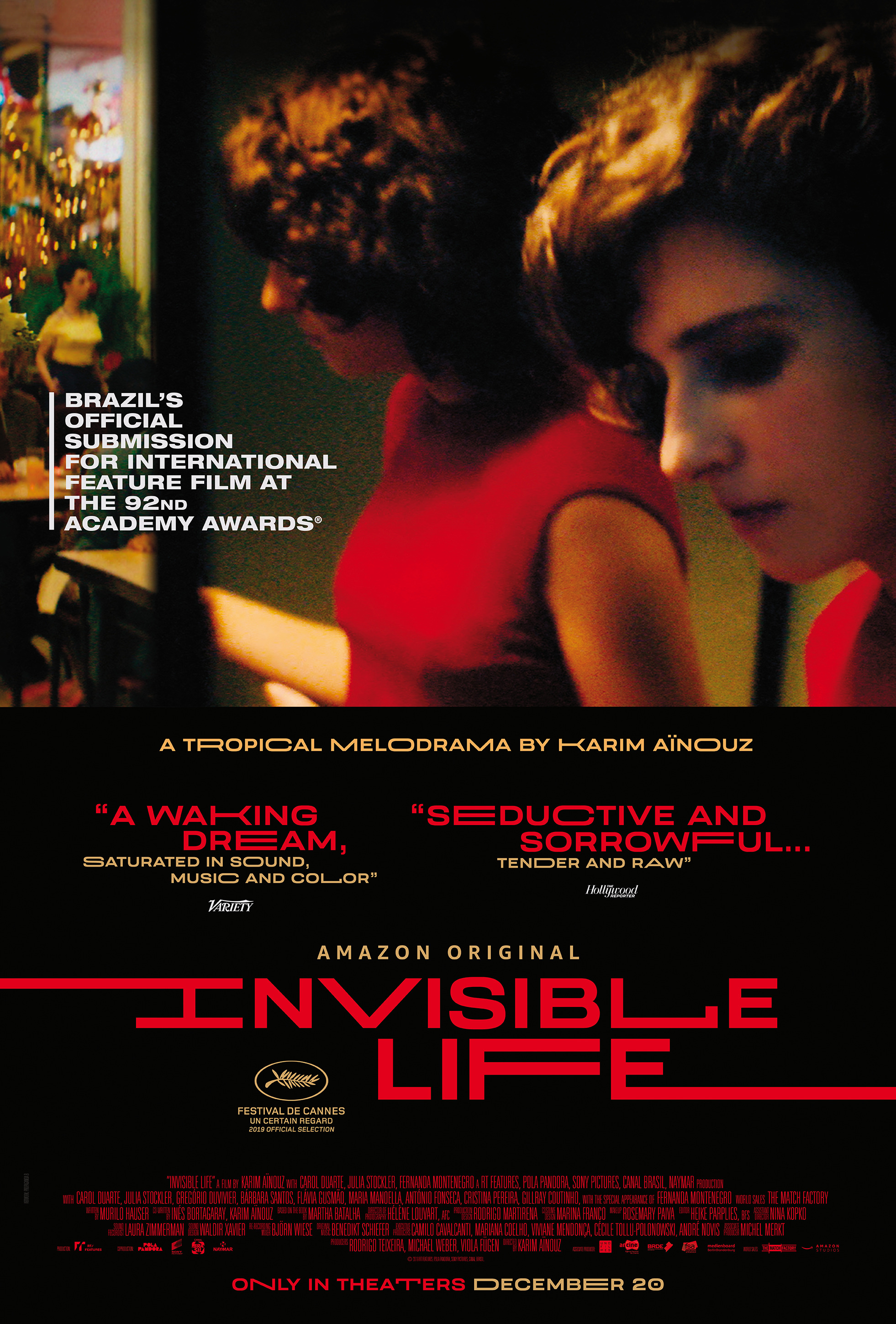 Mega Sized Movie Poster Image for A Vida Invisível (#3 of 5)