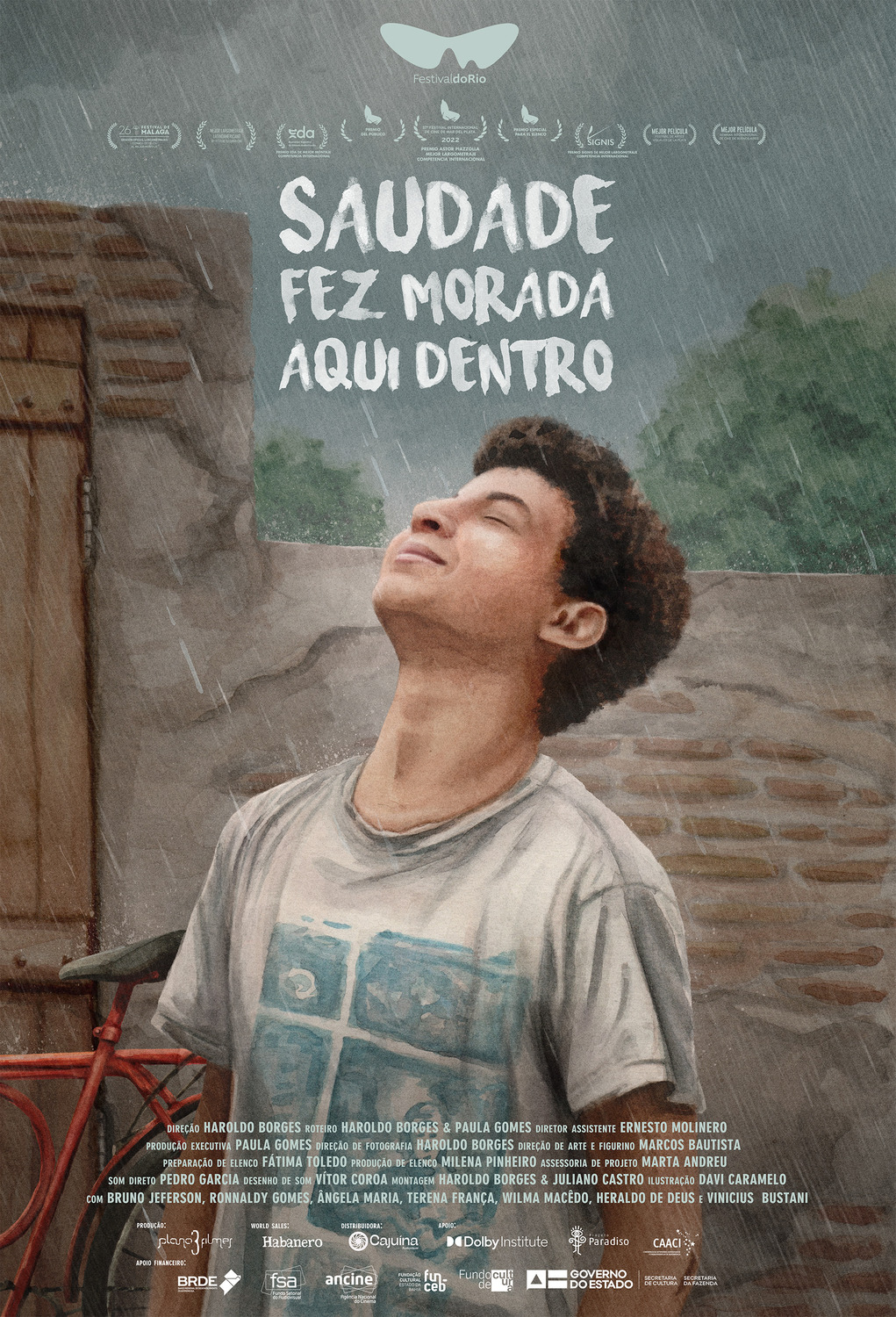 Extra Large Movie Poster Image for Saudade fez Morada aqui Dentro 