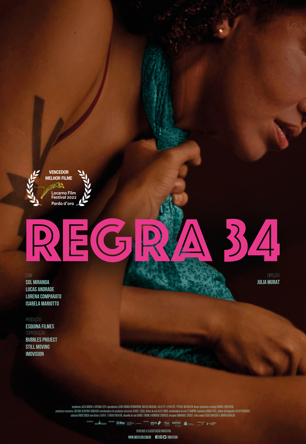 Extra Large Movie Poster Image for Regra 34 