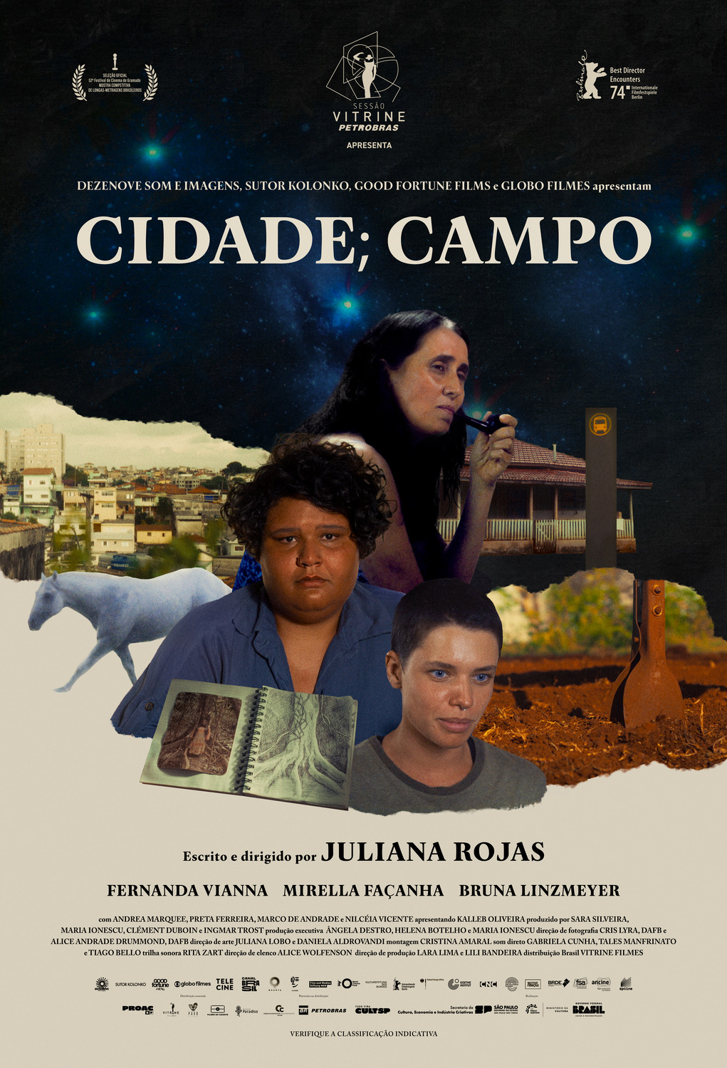 Extra Large Movie Poster Image for Cidade; Campo (#2 of 2)