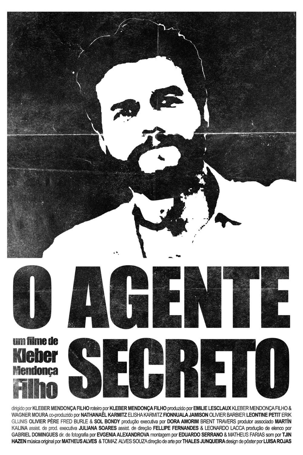 Extra Large Movie Poster Image for O Agente Secreto (#3 of 3)