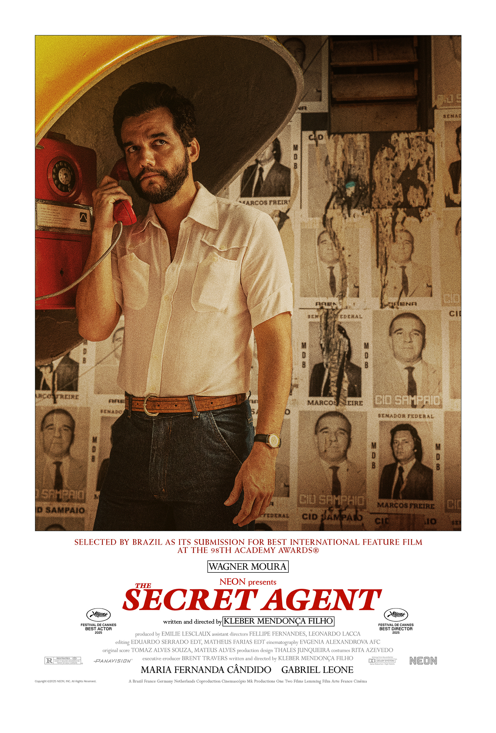 Mega Sized Movie Poster Image for O Agente Secreto (#5 of 10)