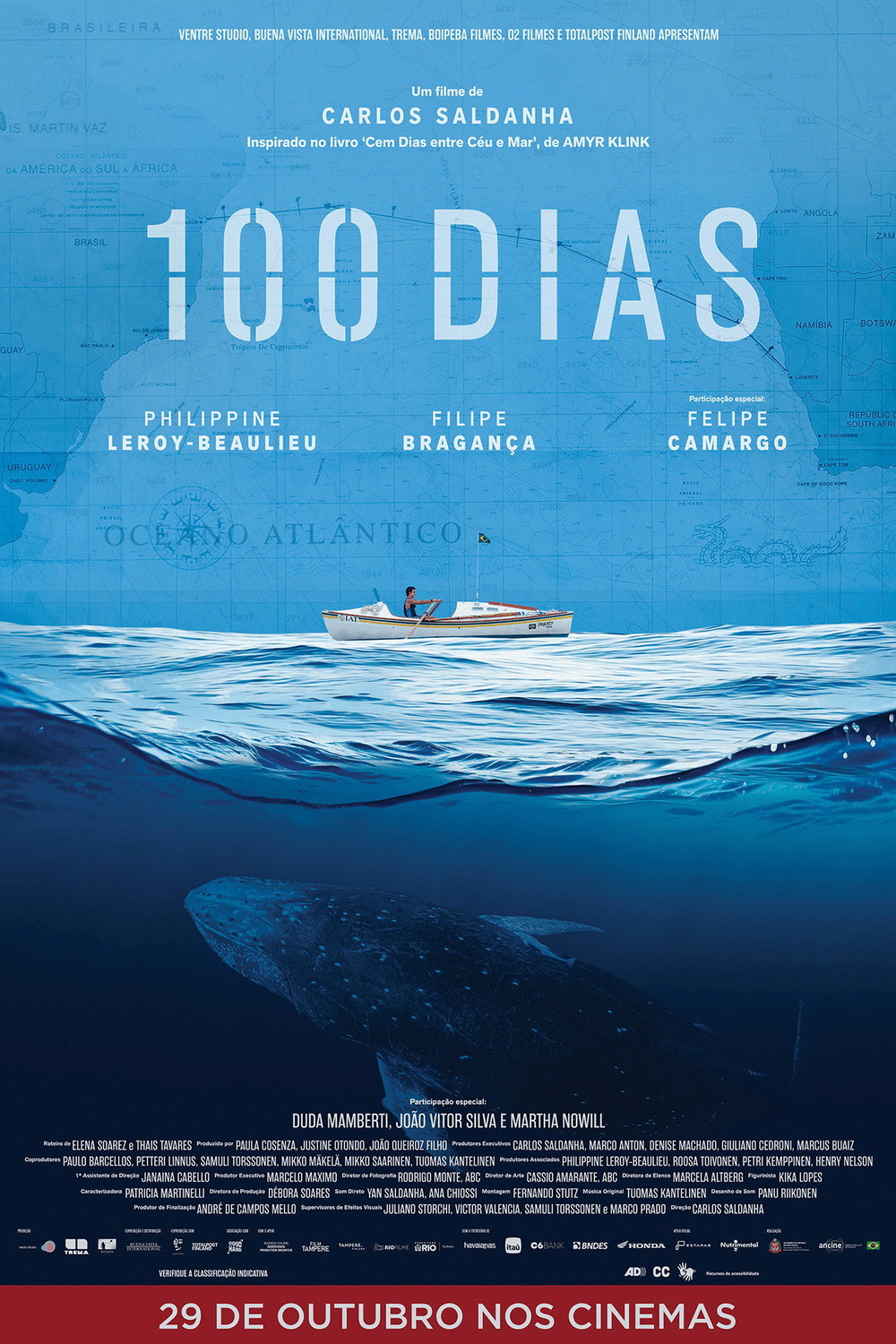 Extra Large Movie Poster Image for 100 Dias 