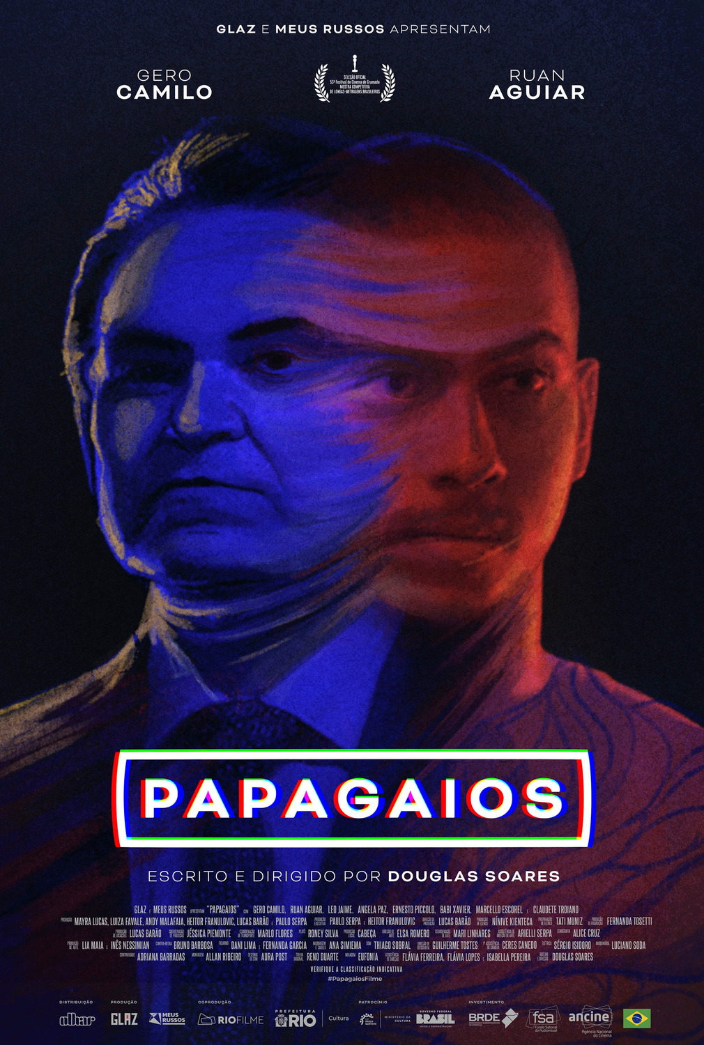 Extra Large Movie Poster Image for Papagaios 