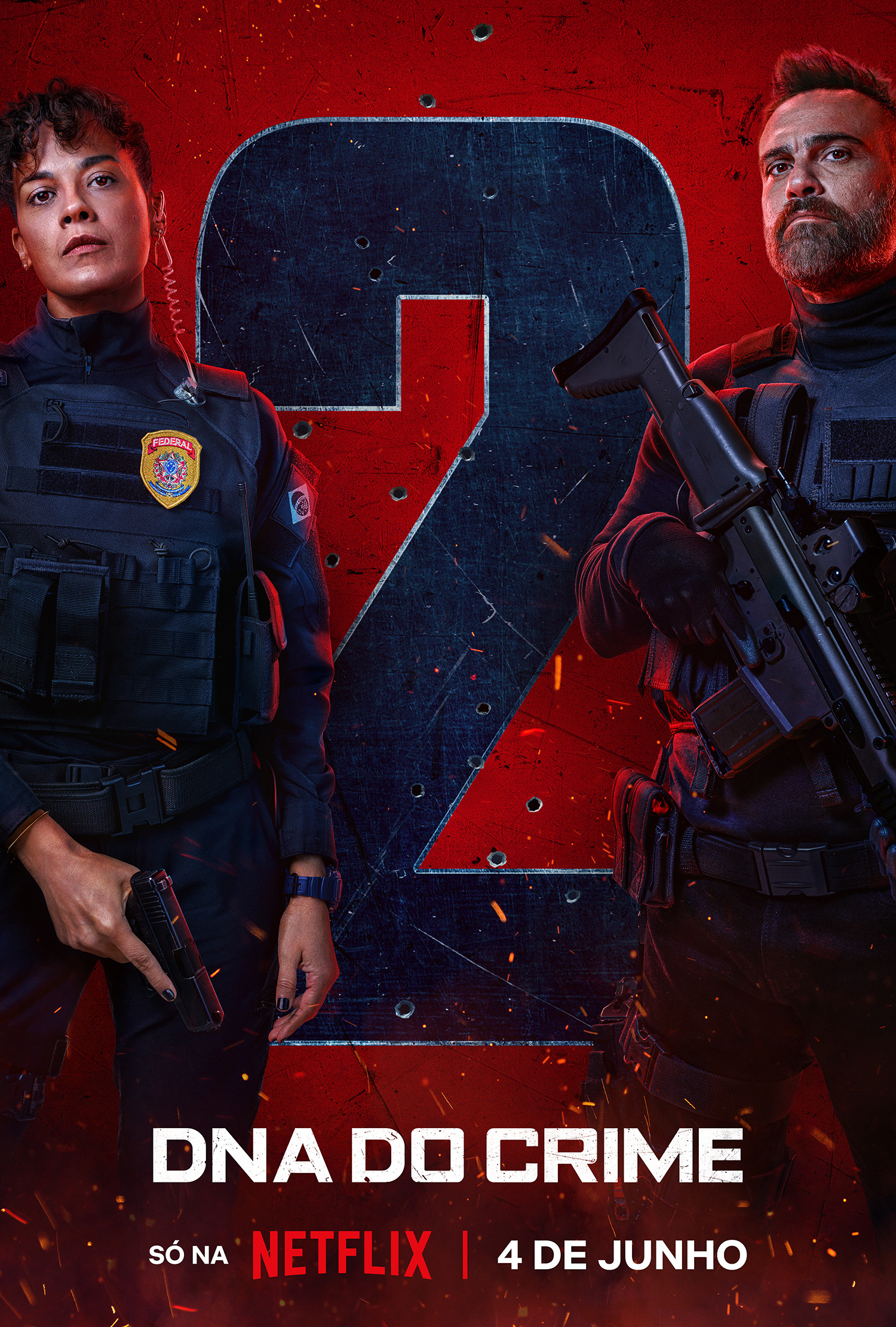 Mega Sized TV Poster Image for DNA do Crime (#2 of 3)