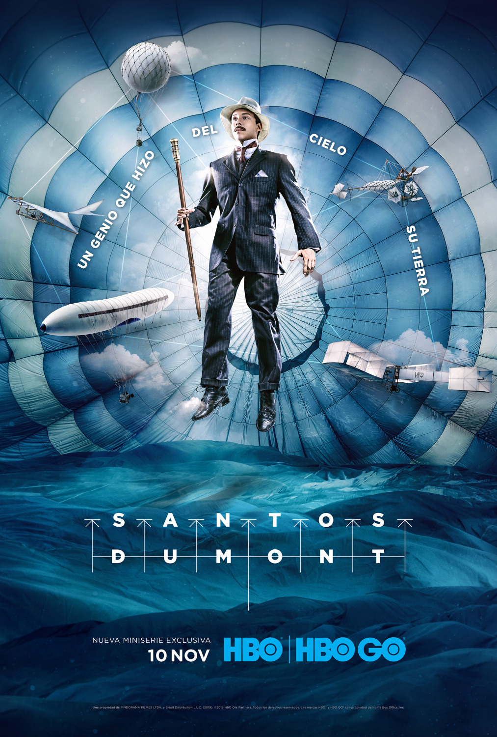 Extra Large TV Poster Image for Santos Dumont 