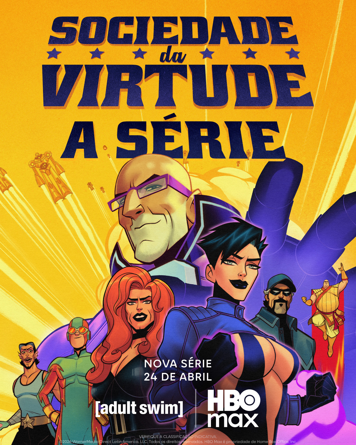 Extra Large TV Poster Image for Sociedade da Virtude: A Série 