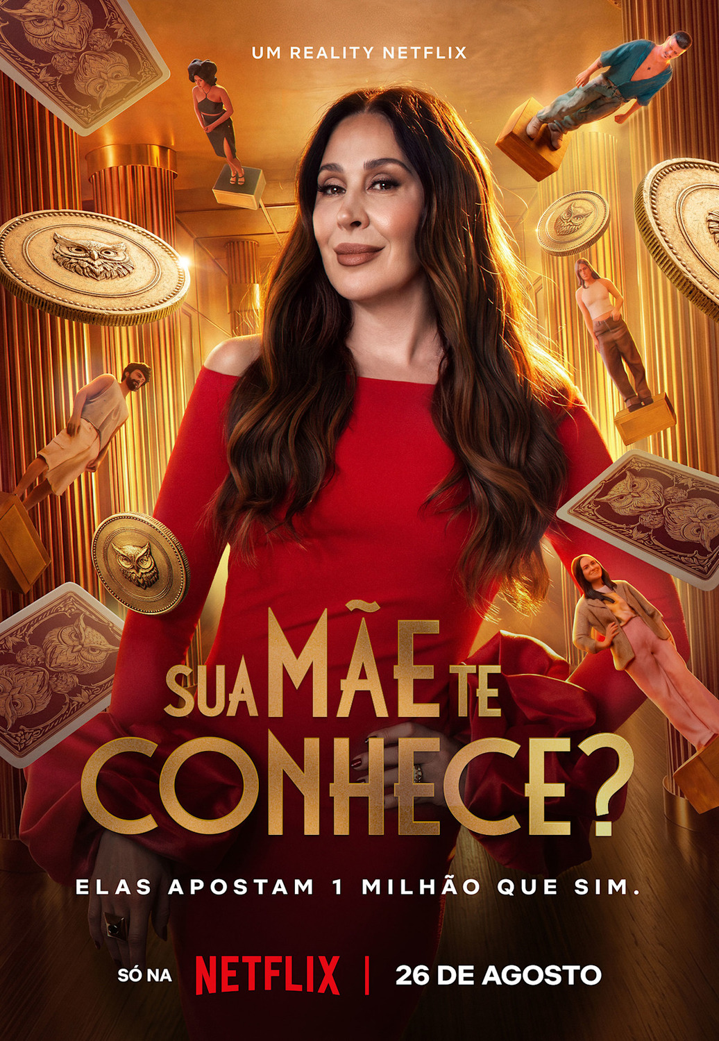 Extra Large TV Poster Image for Sua Mãe te Conhece? 