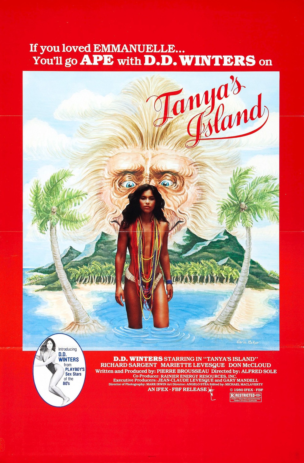 Extra Large Movie Poster Image for Tanya's Island 