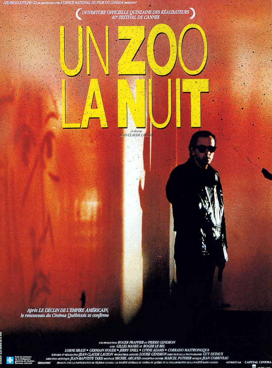 Extra Large Movie Poster Image for Un zoo la nuit (#1 of 2)