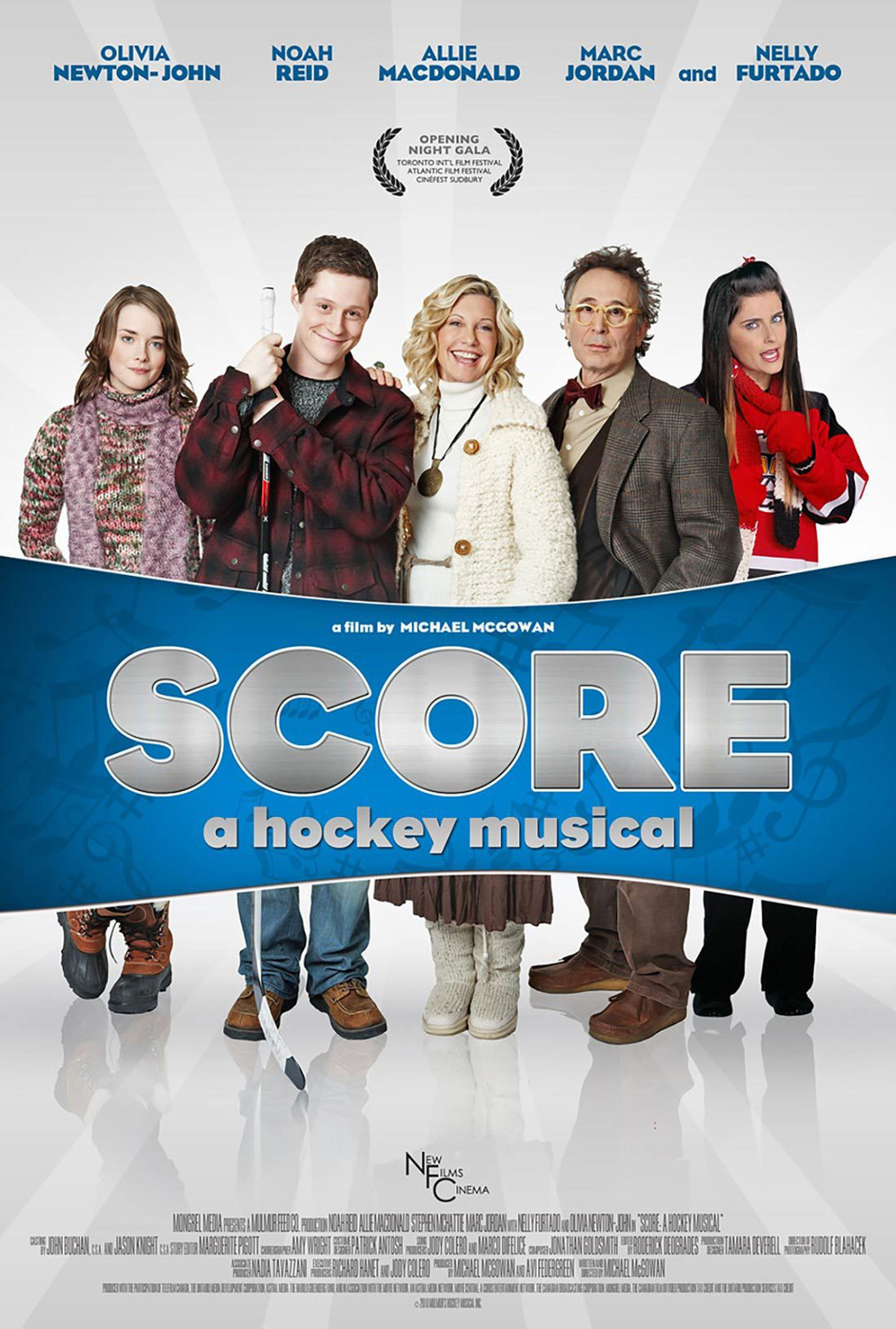 Extra Large Movie Poster Image for Score: A Hockey Musical (#3 of 3)