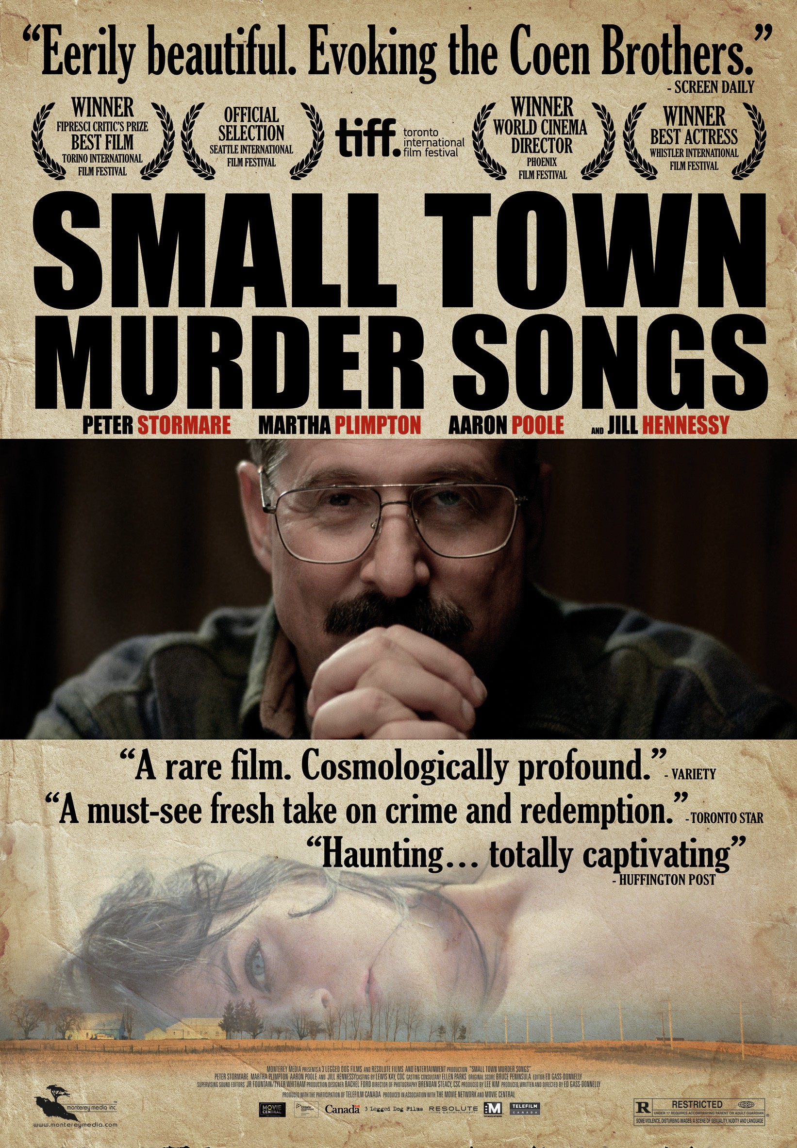 Mega Sized Movie Poster Image for Small Town Murder Songs 
