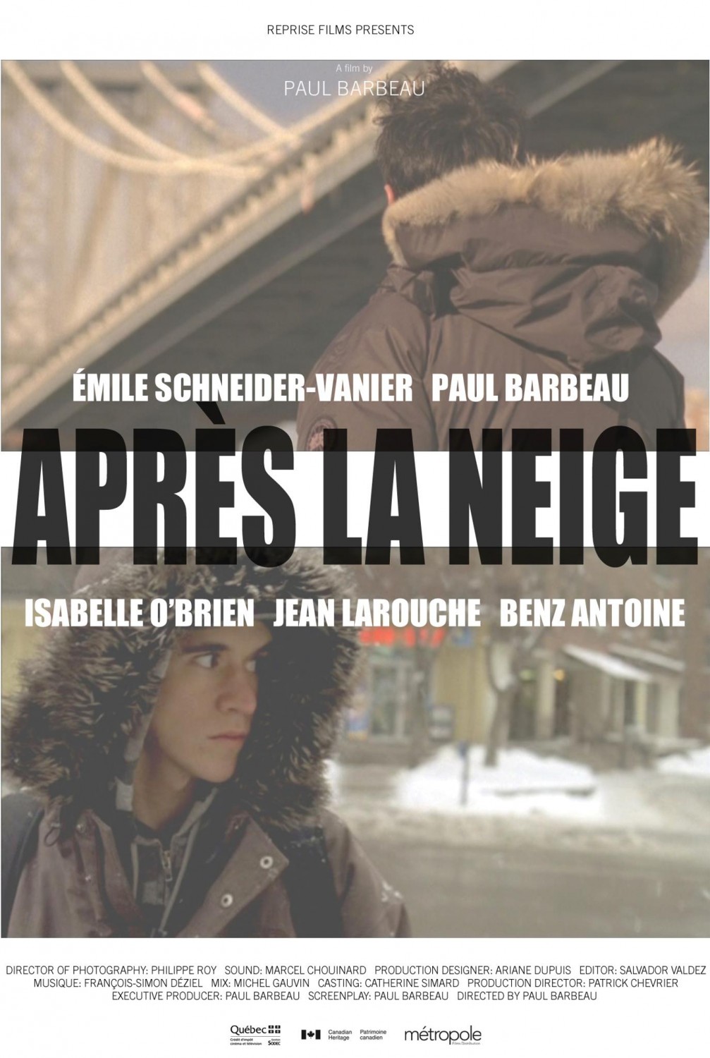 Extra Large Movie Poster Image for Après la neige (#1 of 2)