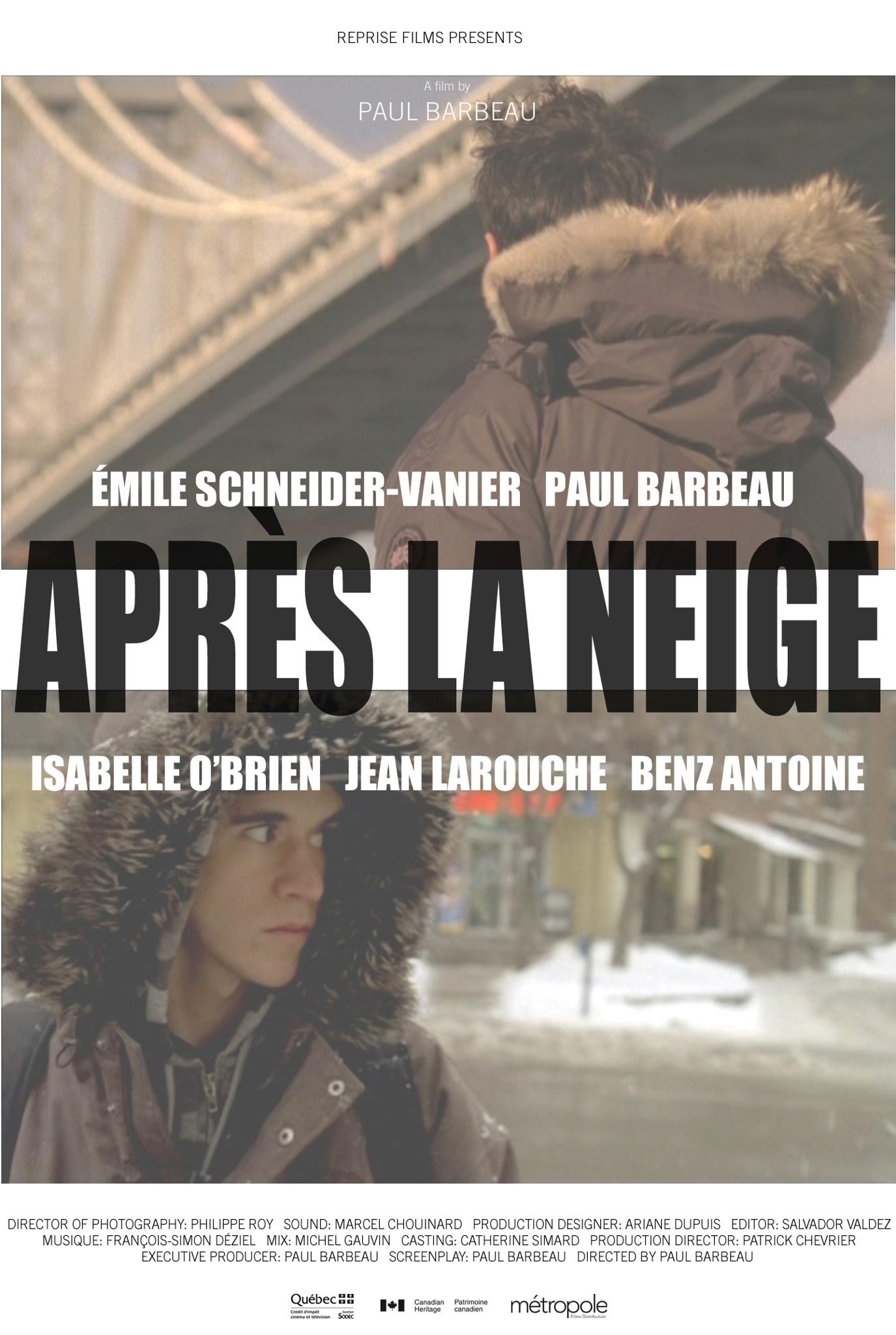 Mega Sized Movie Poster Image for Après la neige (#1 of 2)