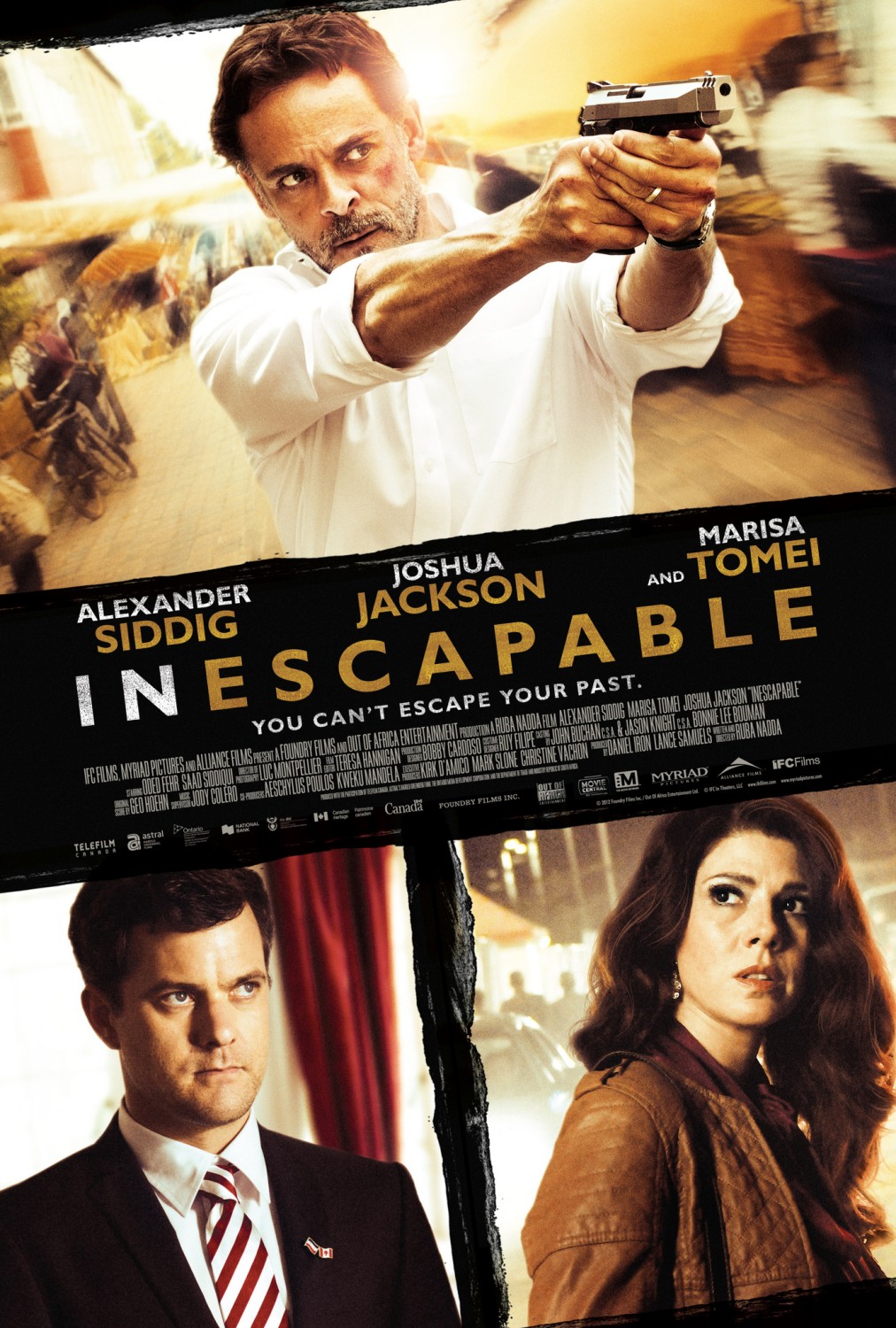 Extra Large Movie Poster Image for Inescapable (#2 of 2)