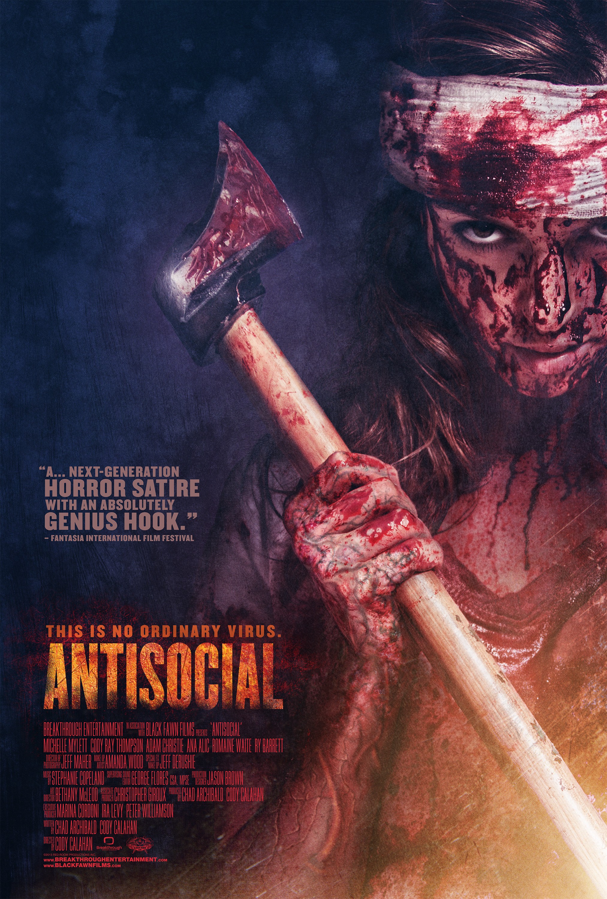 Mega Sized Movie Poster Image for Antisocial (#1 of 2)