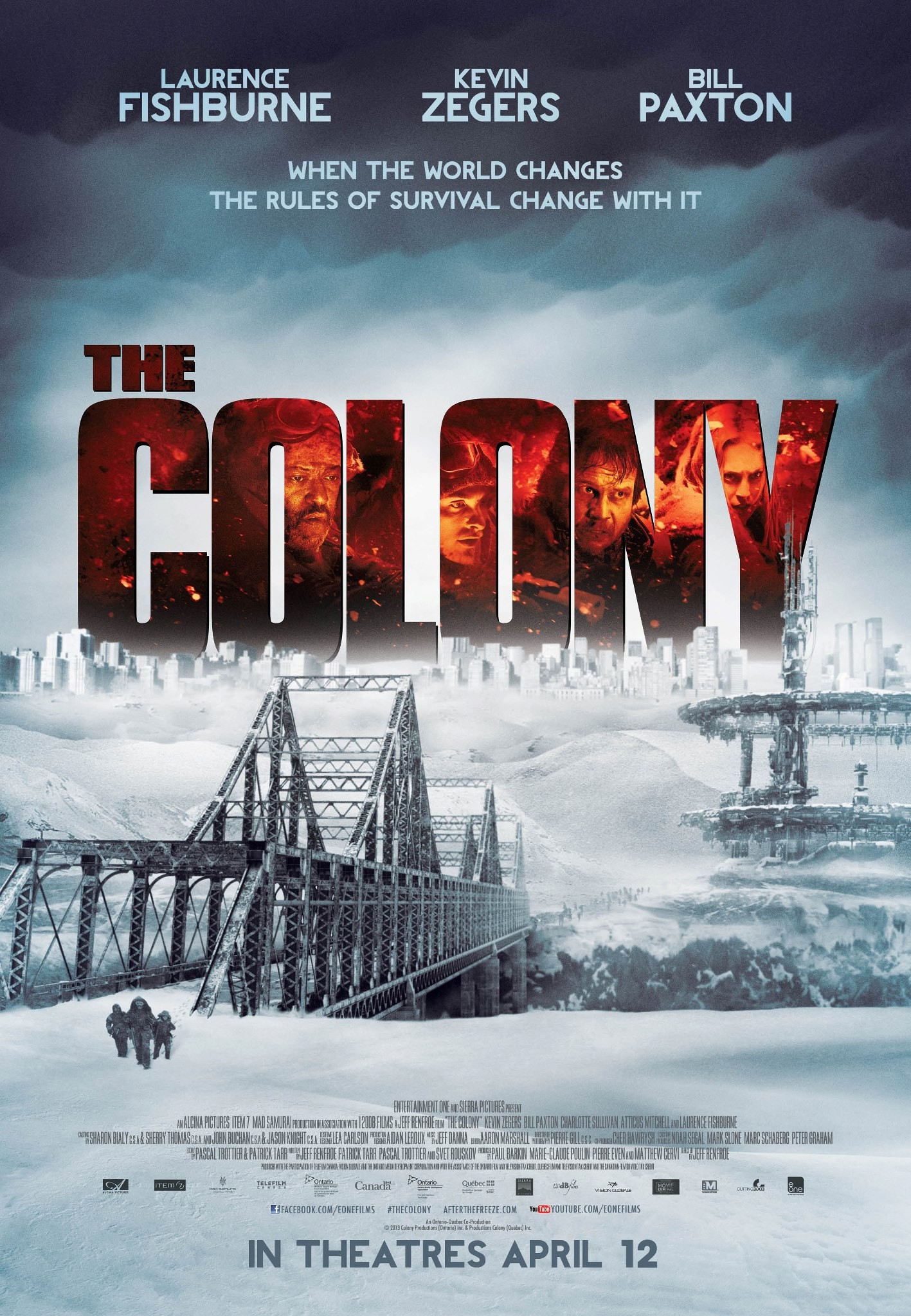 Mega Sized Movie Poster Image for The Colony (#1 of 2)