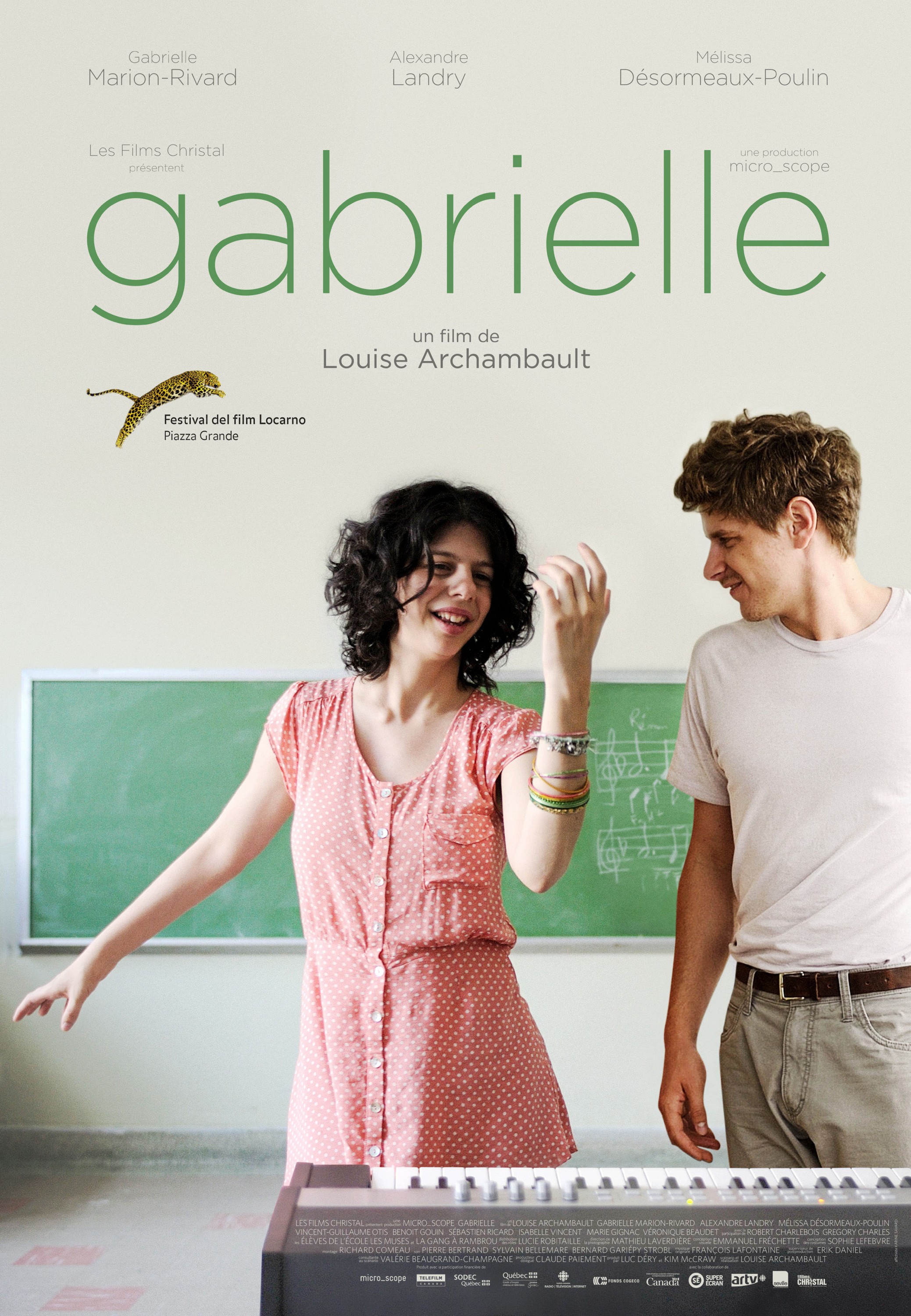 Mega Sized Movie Poster Image for Gabrielle 