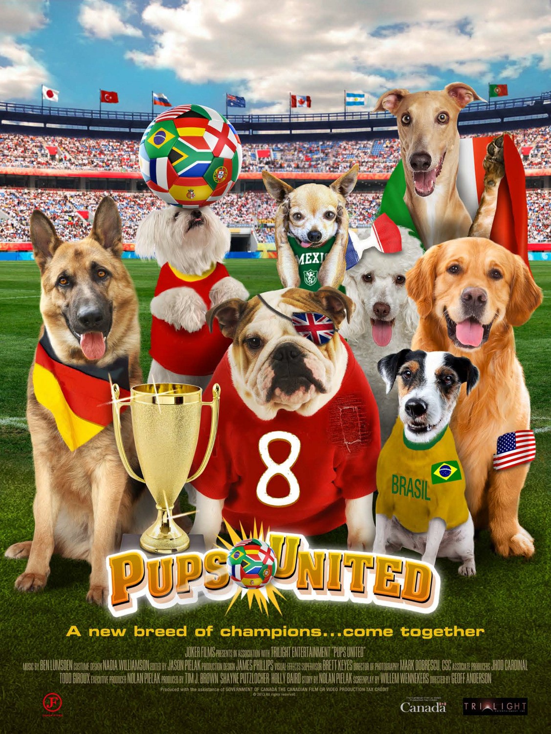 Extra Large Movie Poster Image for Pups United 