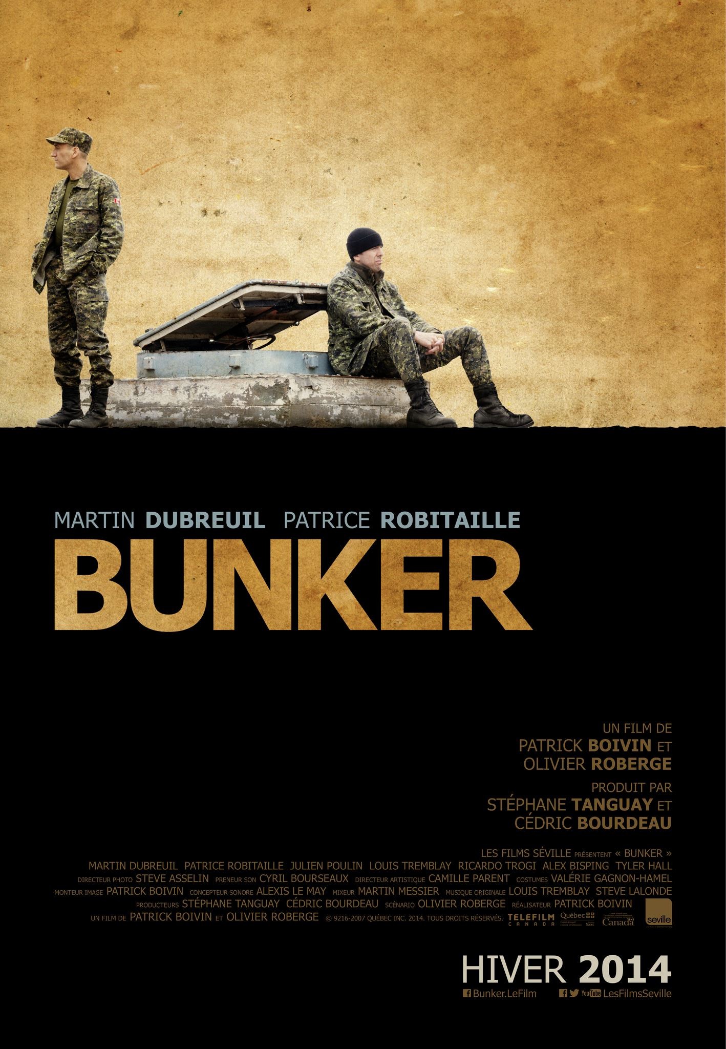 Mega Sized Movie Poster Image for Bunker 