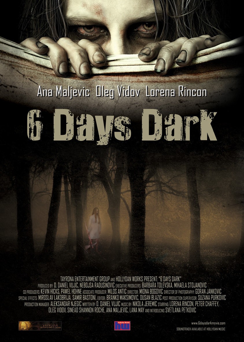Extra Large Movie Poster Image for 6 Days Dark 