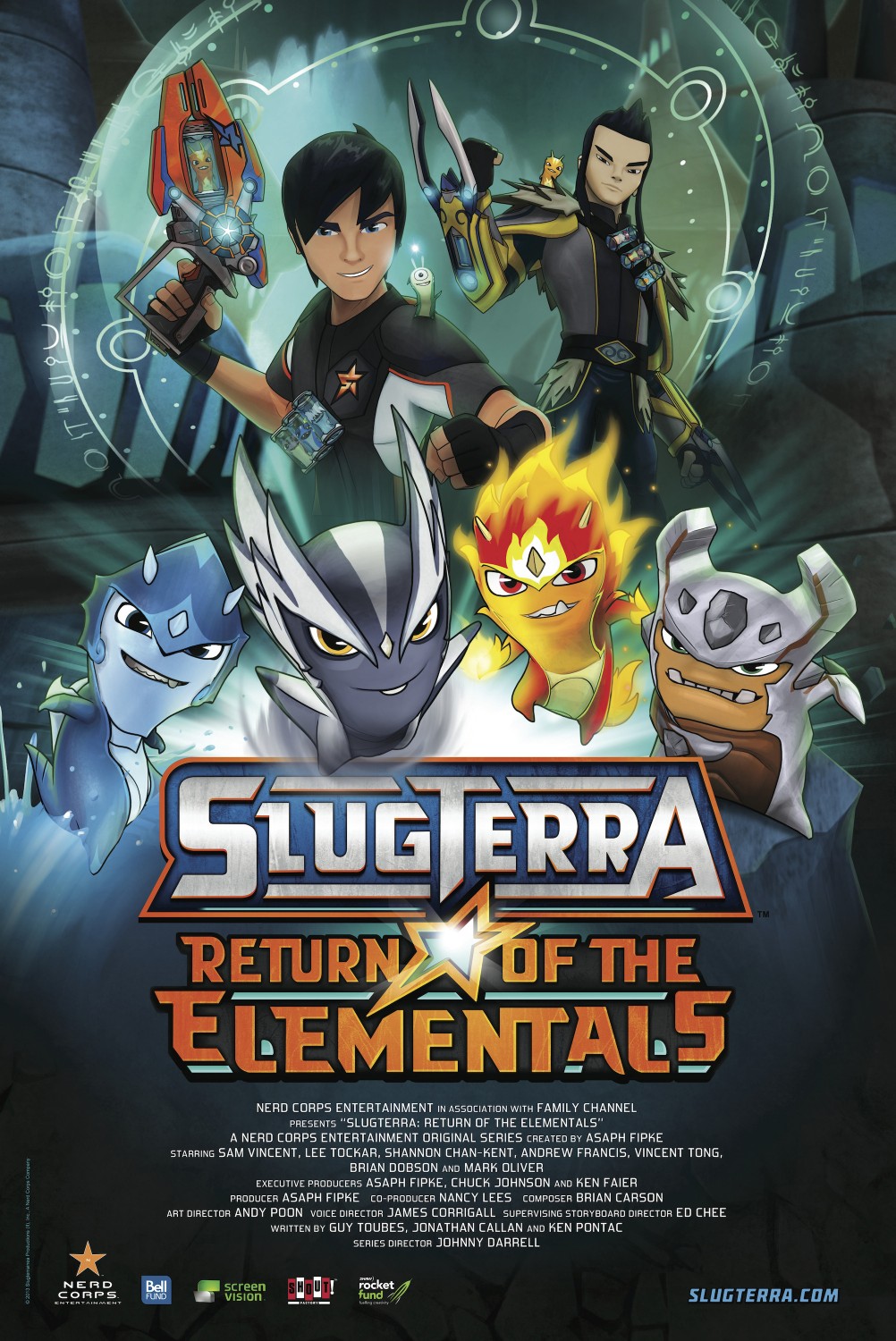 Extra Large Movie Poster Image for Slugterra: Return of the Elementals 