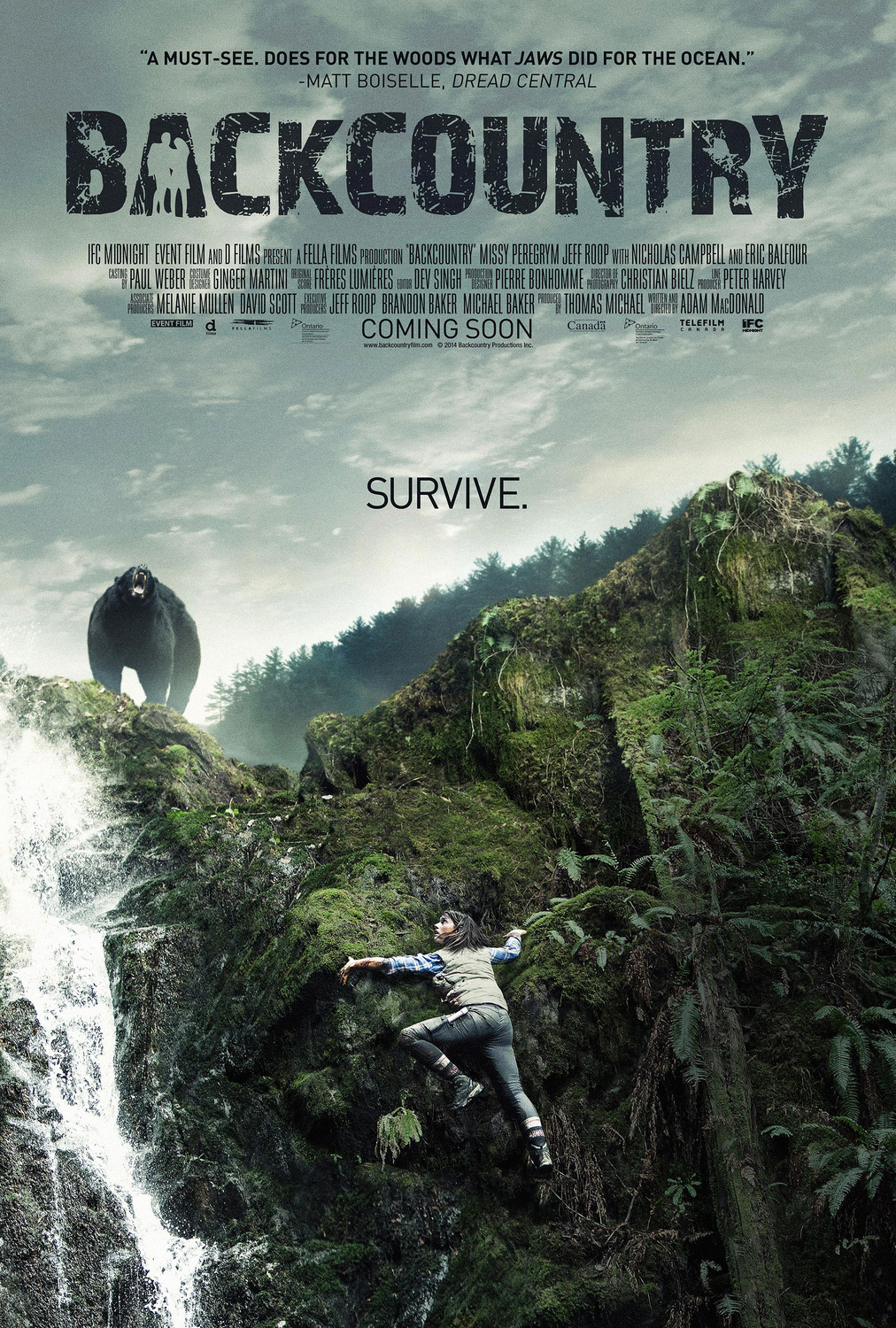 Extra Large Movie Poster Image for Backcountry (#3 of 4)