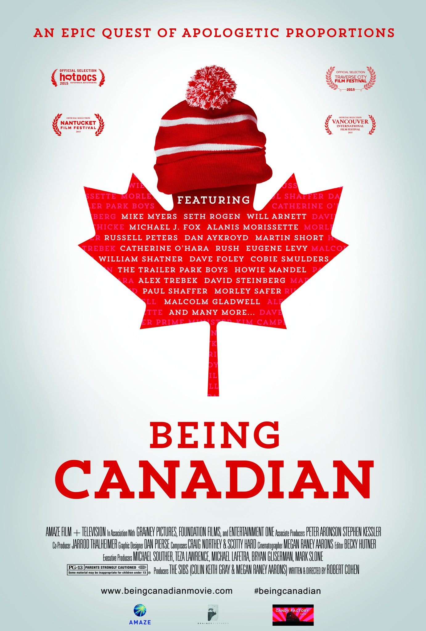 Mega Sized Movie Poster Image for Being Canadian 