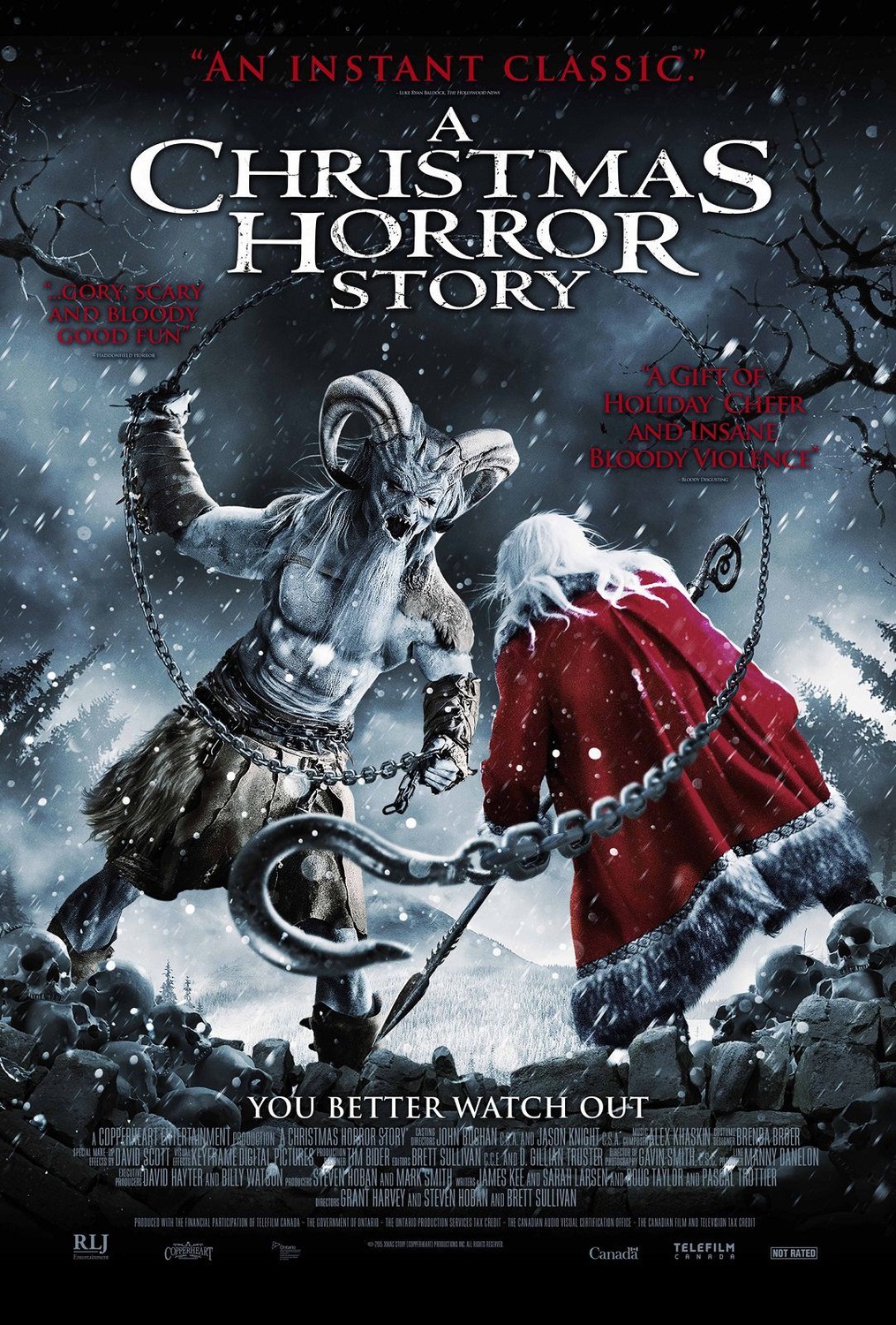 Extra Large Movie Poster Image for A Christmas Horror Story 