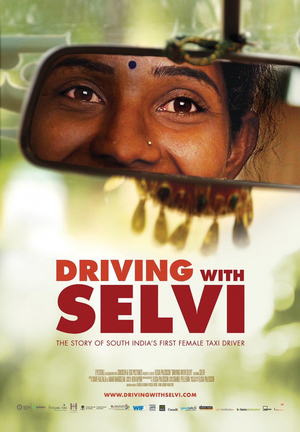 Extra Large Movie Poster Image for Driving with Selvi 