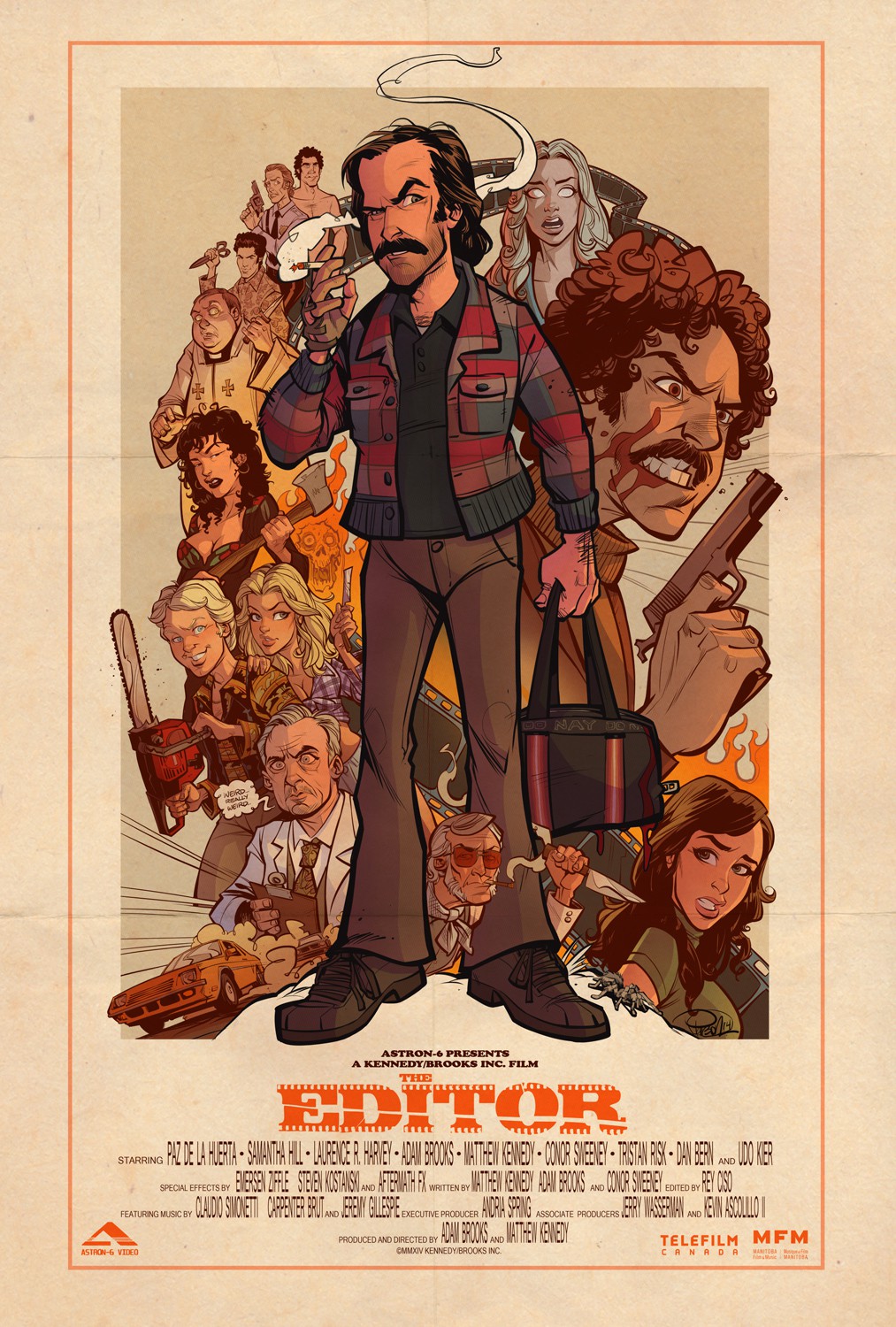 Extra Large Movie Poster Image for The Editor (#6 of 6)