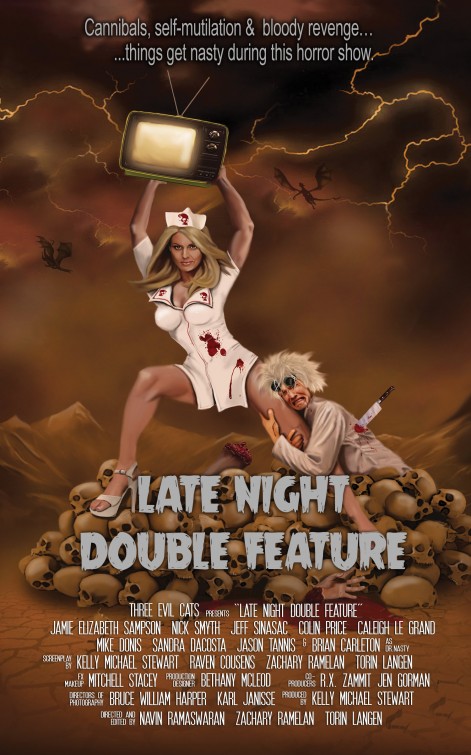 Late Night Double Feature Movie Poster
