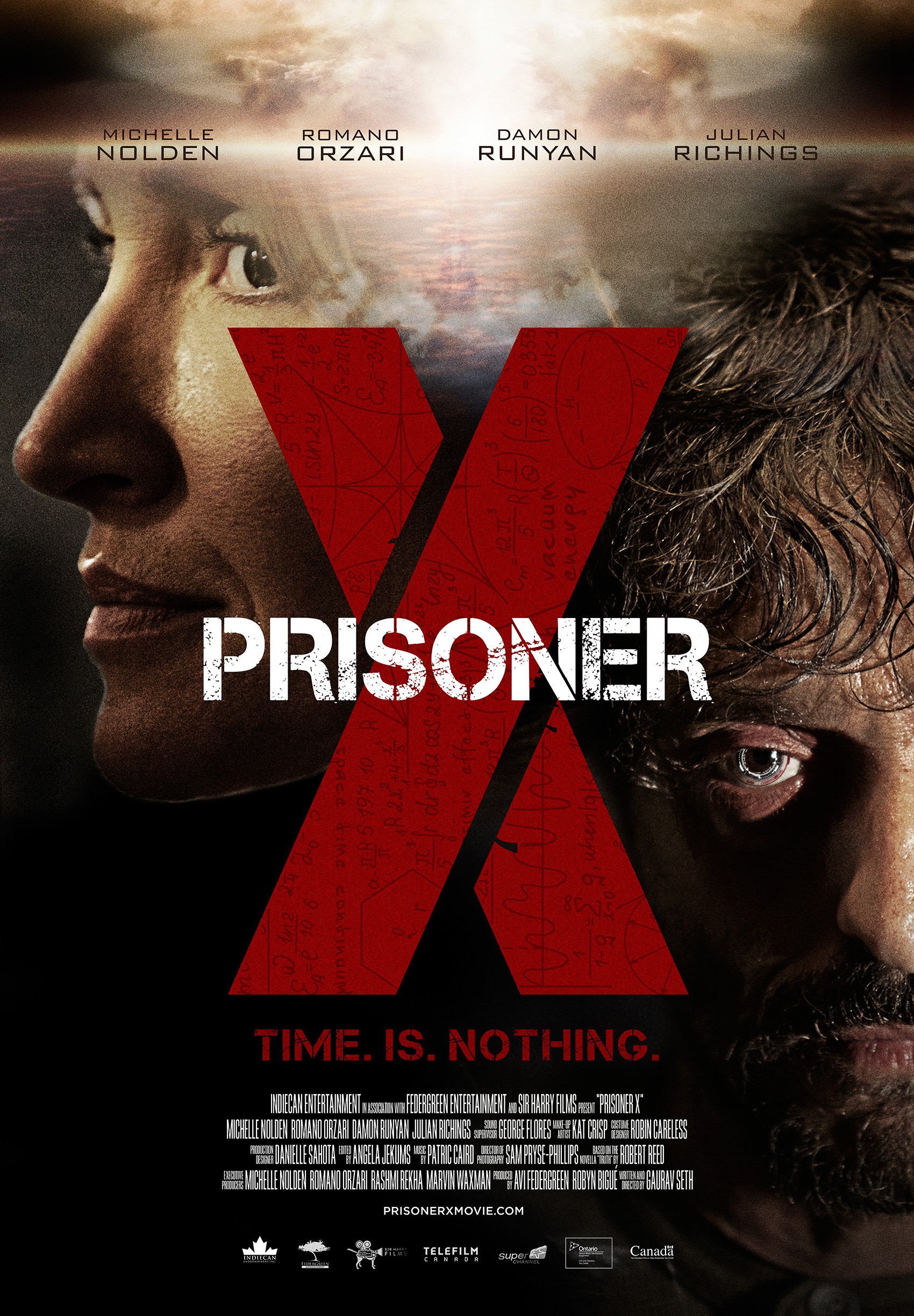 Mega Sized Movie Poster Image for Prisoner X 