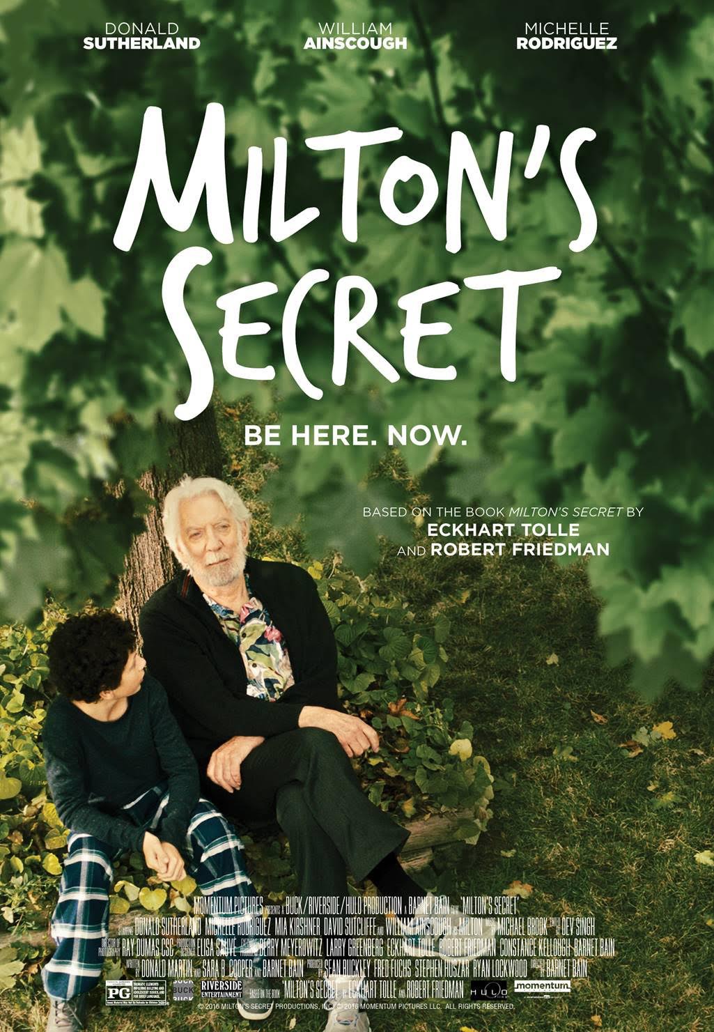 Extra Large Movie Poster Image for Milton's Secret (#1 of 2)