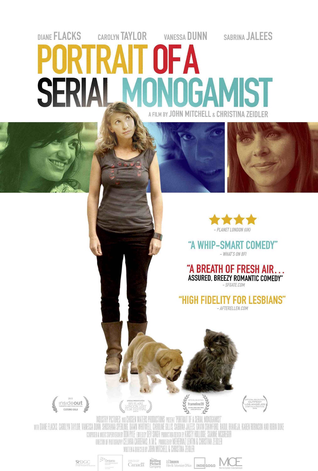 Extra Large Movie Poster Image for Portrait of a Serial Monogamist 