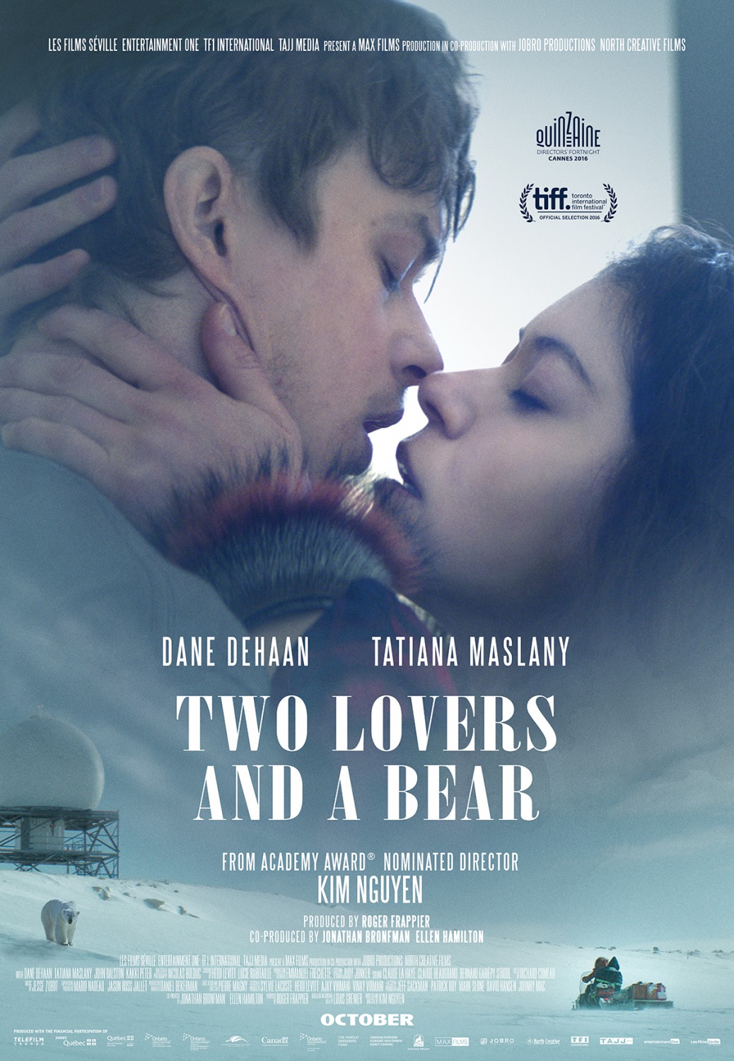 Extra Large Movie Poster Image for Two Lovers and a Bear (#2 of 2)