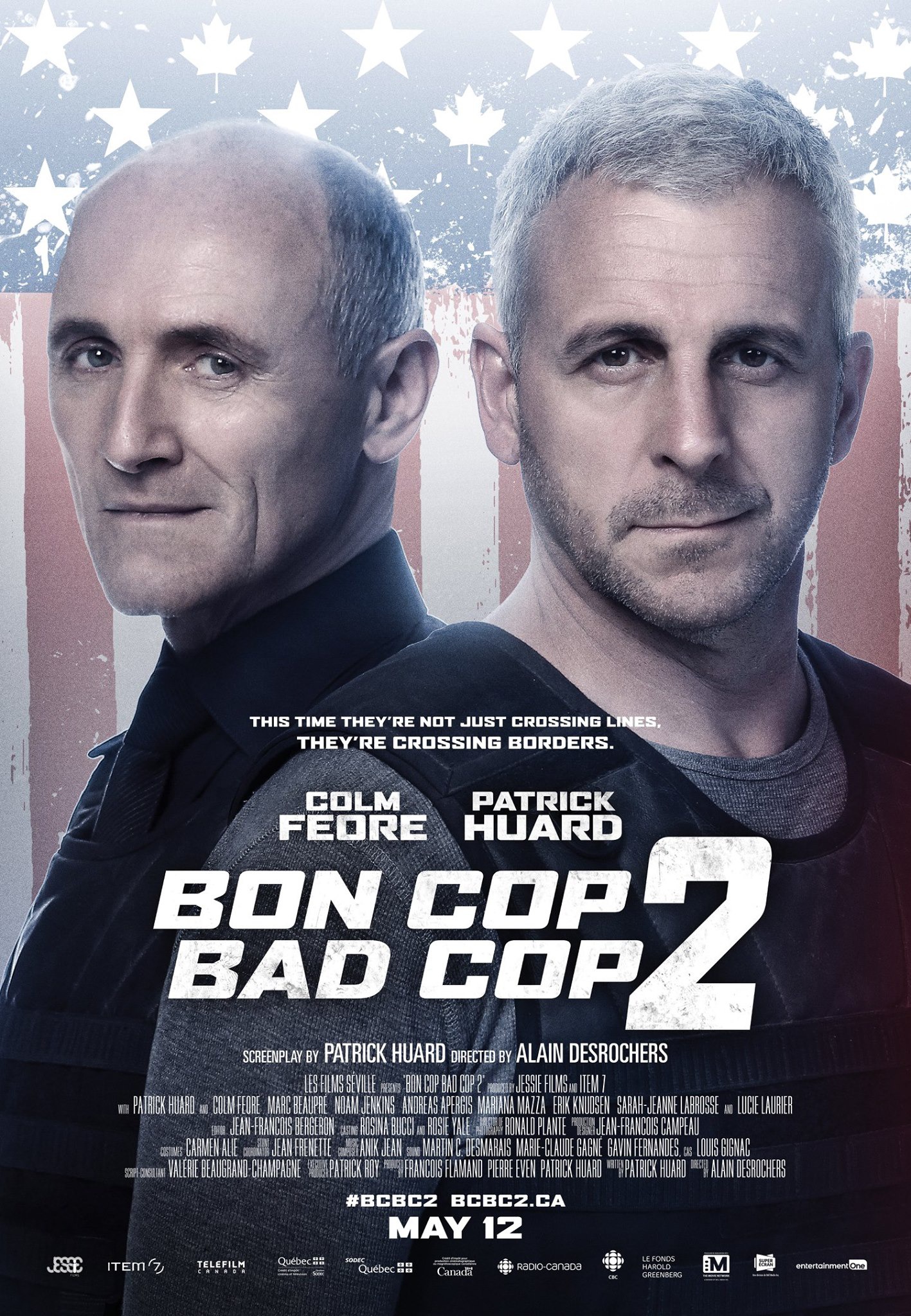 Mega Sized Movie Poster Image for Bon Cop Bad Cop 2 (#2 of 2)
