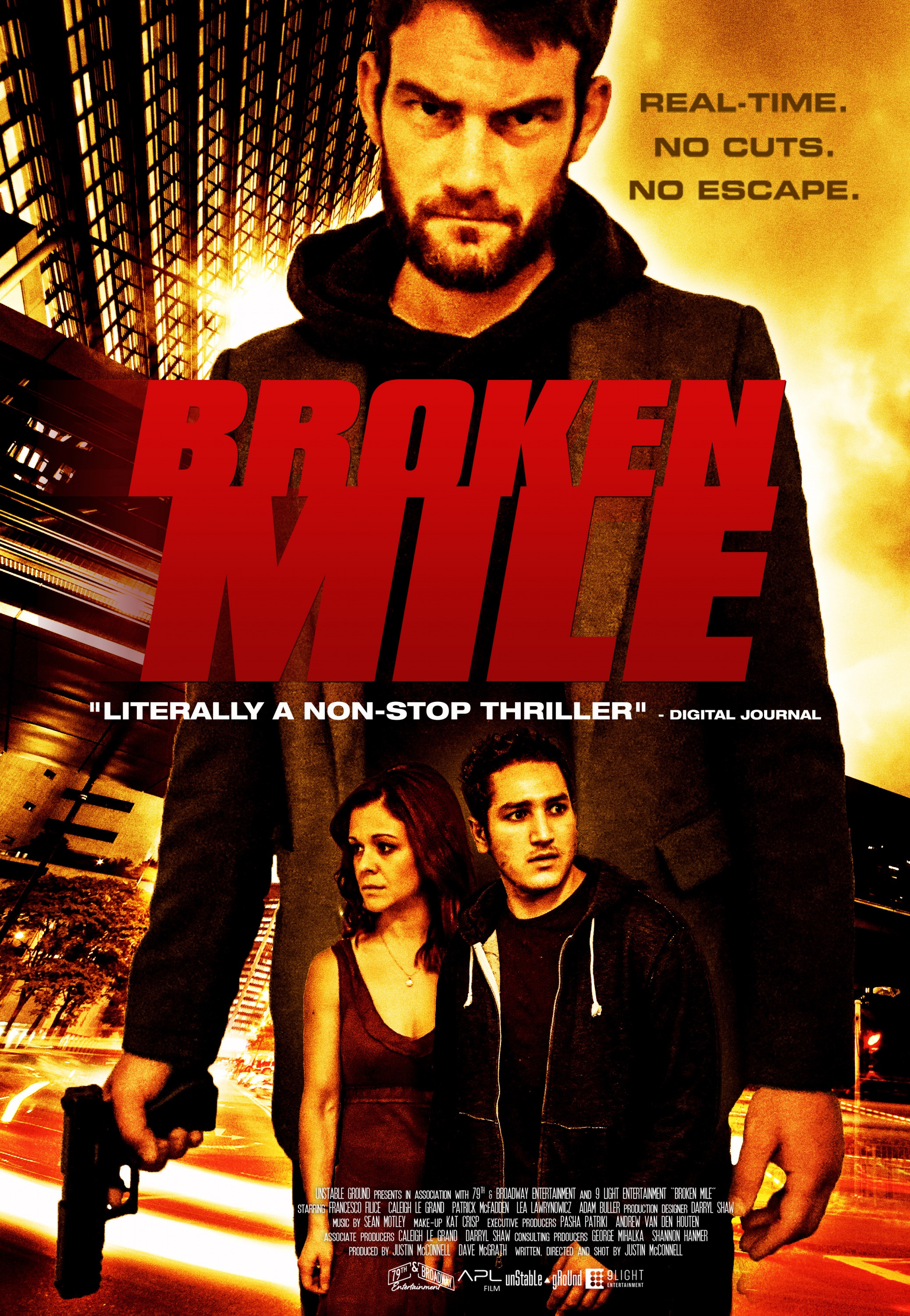 Mega Sized Movie Poster Image for Broken Mile (#2 of 2)