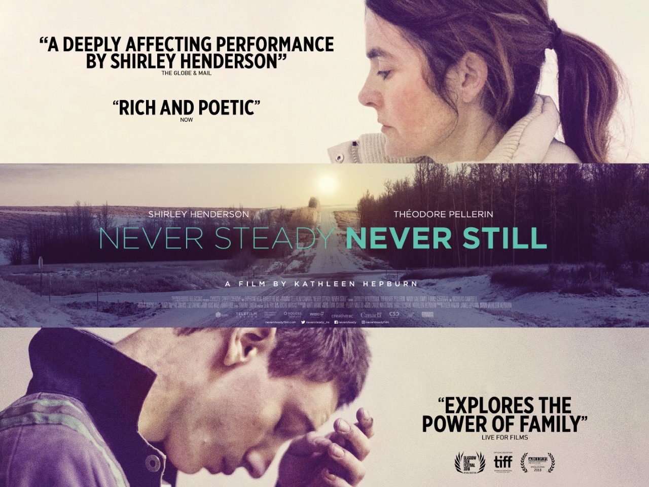 Extra Large Movie Poster Image for Never Steady, Never Still 