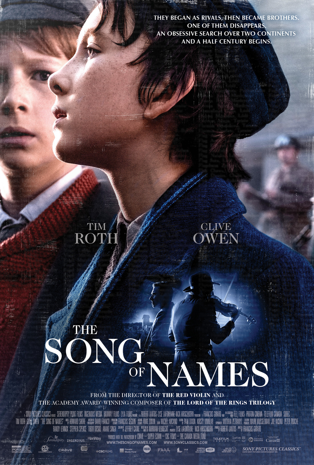 Extra Large Movie Poster Image for The Song of Names (#1 of 2)