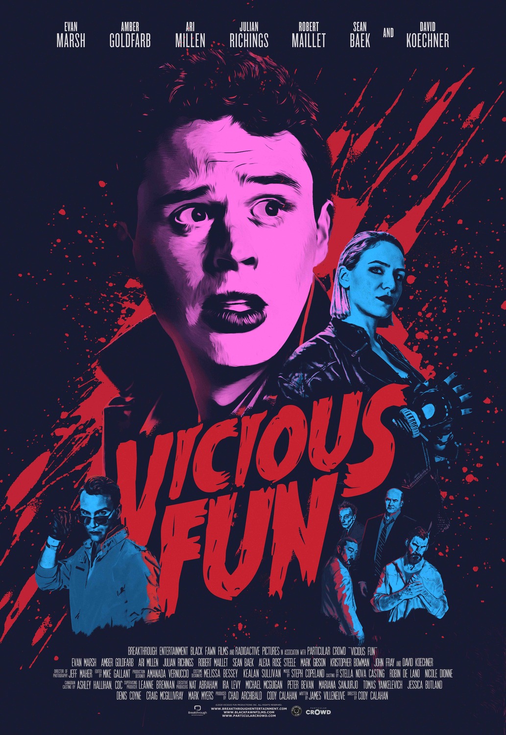 Extra Large Movie Poster Image for Vicious Fun (#1 of 8)