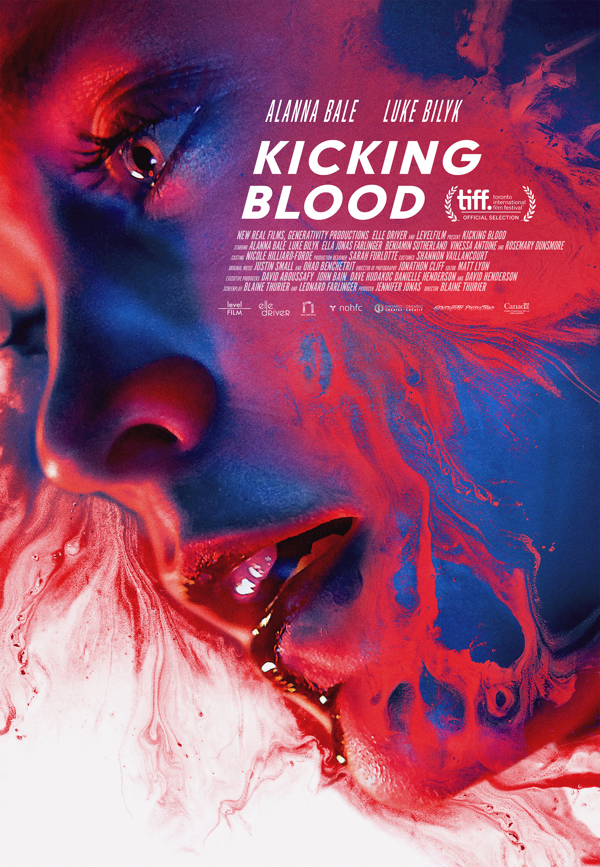 Mega Sized Movie Poster Image for Kicking Blood 