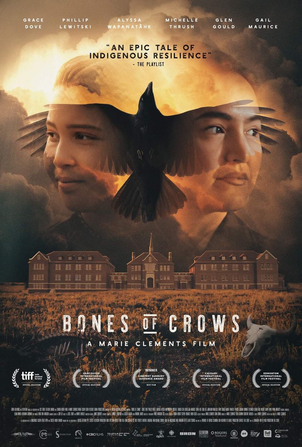 Extra Large Movie Poster Image for Bones of Crows 