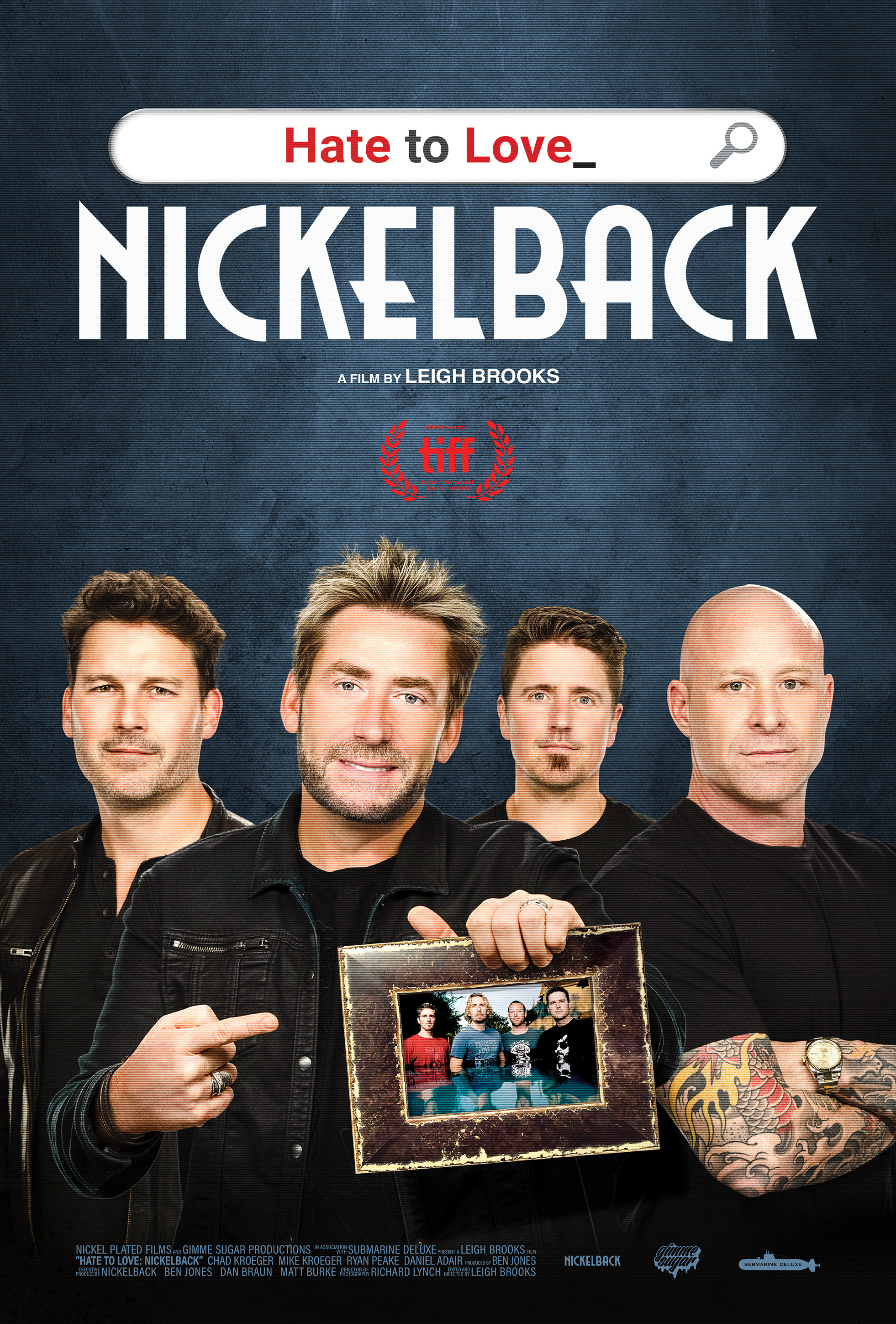 Mega Sized Movie Poster Image for Hate to Love: Nickelback 