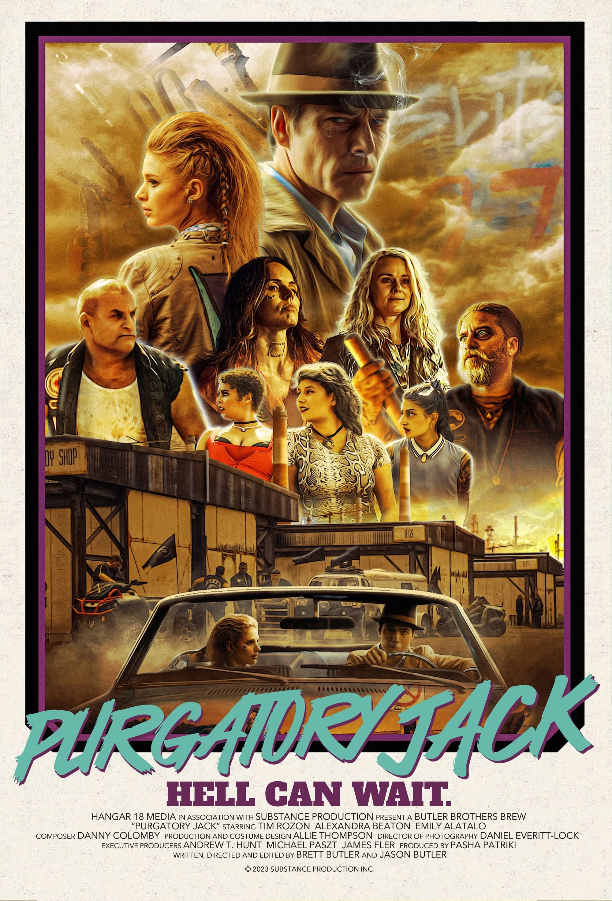 Mega Sized Movie Poster Image for Purgatory Jack 