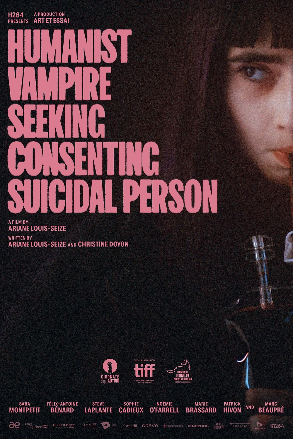 Extra Large Movie Poster Image for Vampire humaniste cherche suicidaire consentant 