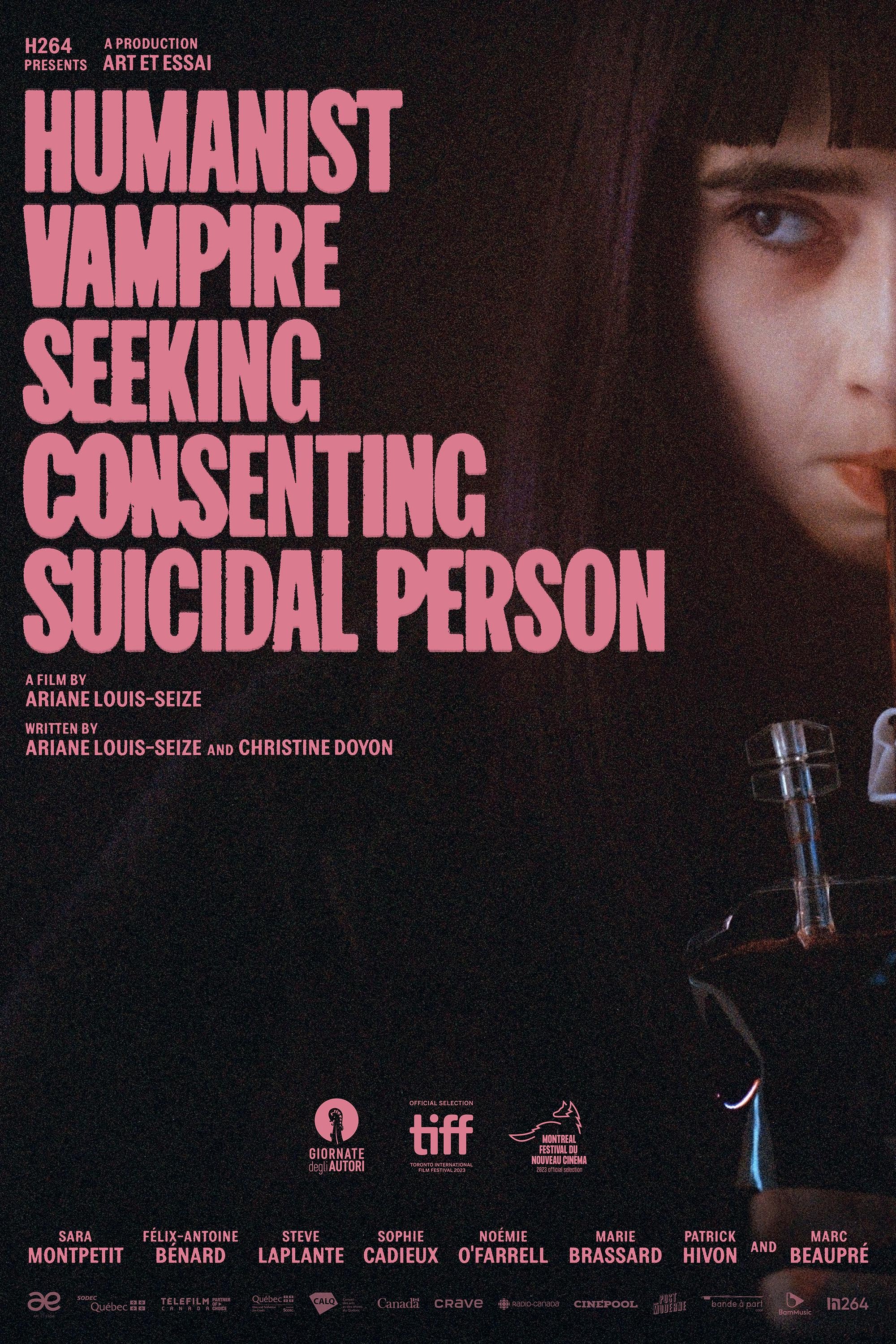 Mega Sized Movie Poster Image for Vampire humaniste cherche suicidaire consentant 