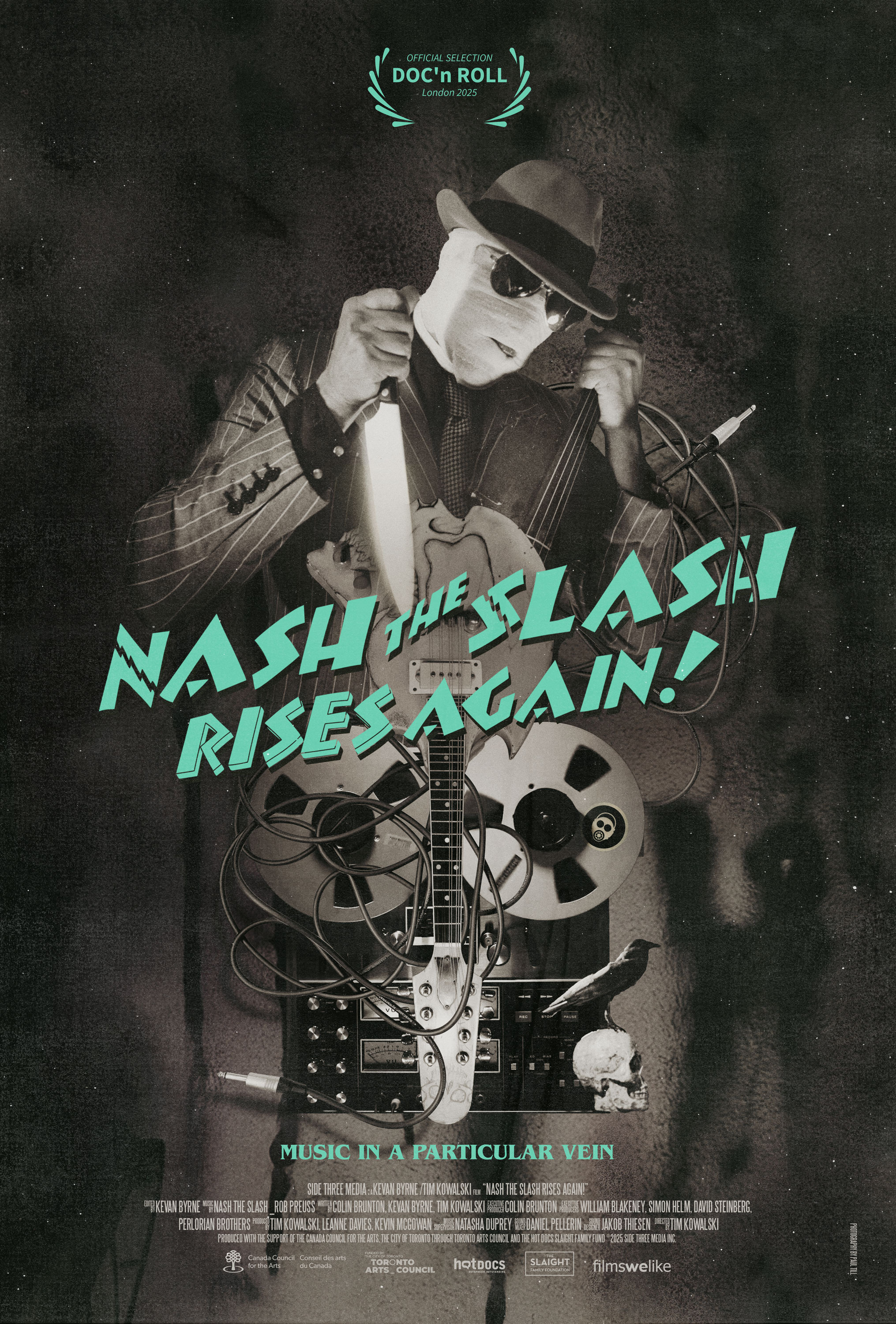 Mega Sized Movie Poster Image for Nash the Slash Rises Again! 